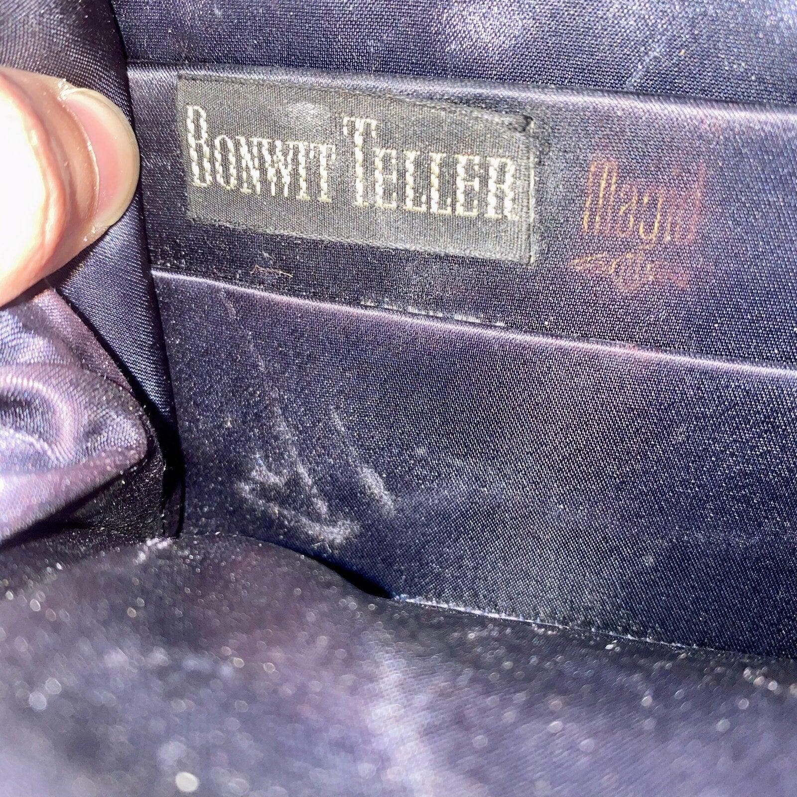 Iron Maiden Bonwit Teller Magid Vintage Black Evening Purse & Coin Bag Size ONE SIZE - 11 Thumbnail
