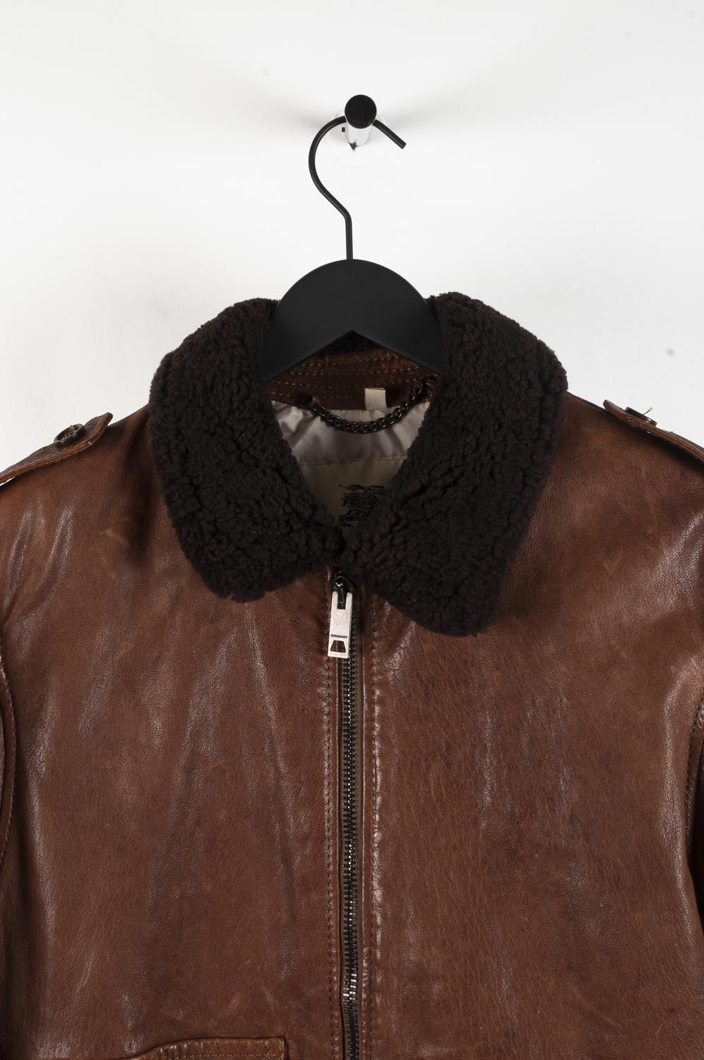 Burberry Burberry Leather Men Jacket London Size US L / EU 52-54 / 3 - 2 Thumbnail