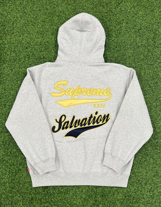 Supreme Supreme Salvation Zip-Up Hooded Sweatshirt | Grailed