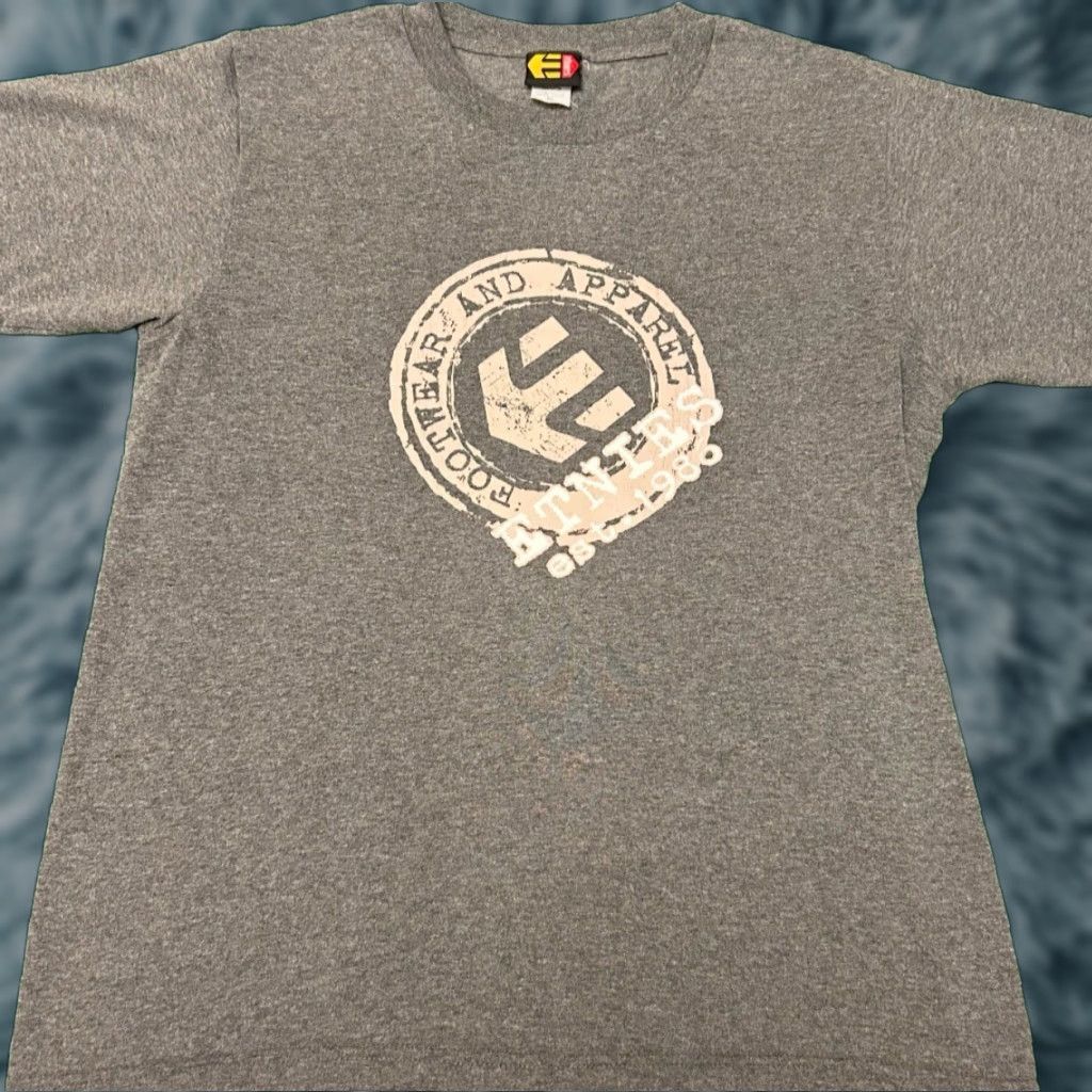 Etnies VINTAGE Etnies Skateboard Skate Tee Logo VTG Shirt Mens M Gray 90s Y2K Skate Punk Grunge Hip Hop Logo Shirt Mens Size US M / EU 48-50 / 2 - 1 Thumbnail