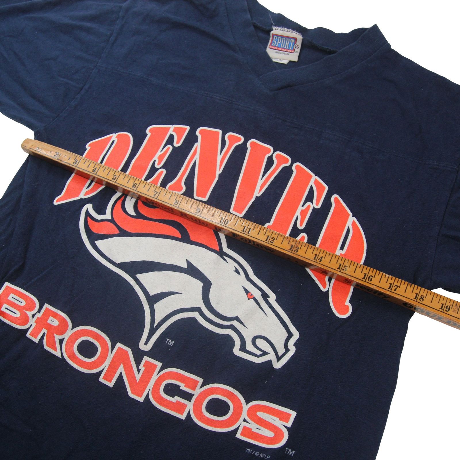 NFL × Vintage Vintage Denver Broncos John Elway Graphic T Shirt Size US M / EU 48-50 / 2 - 5 Thumbnail