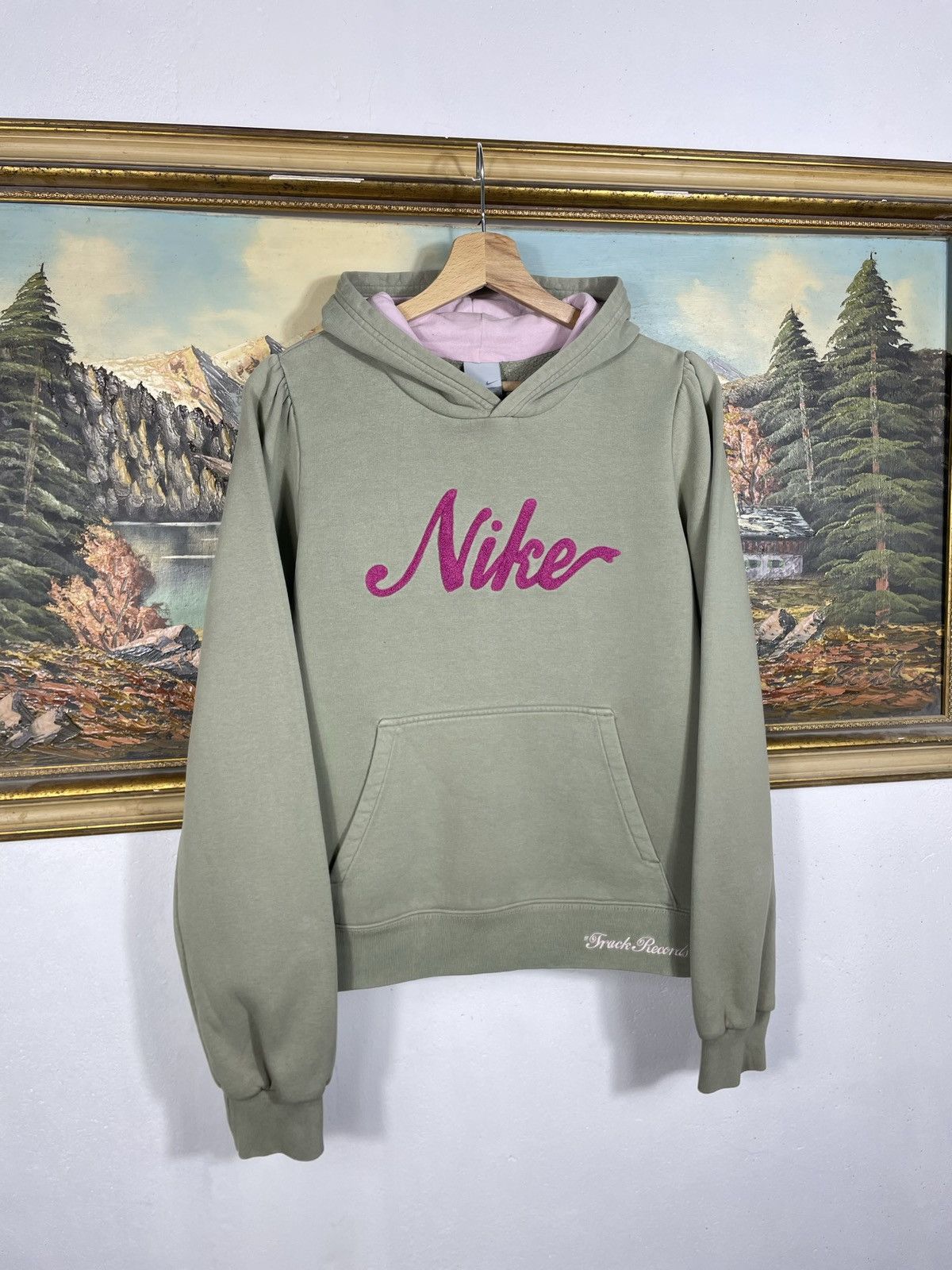 Nike × Vintage Nike Sweatshirt Baggy Loose Skate Hiphop Rap Retro 00s Swag Size S / US 4 / IT 40 - 3 Thumbnail