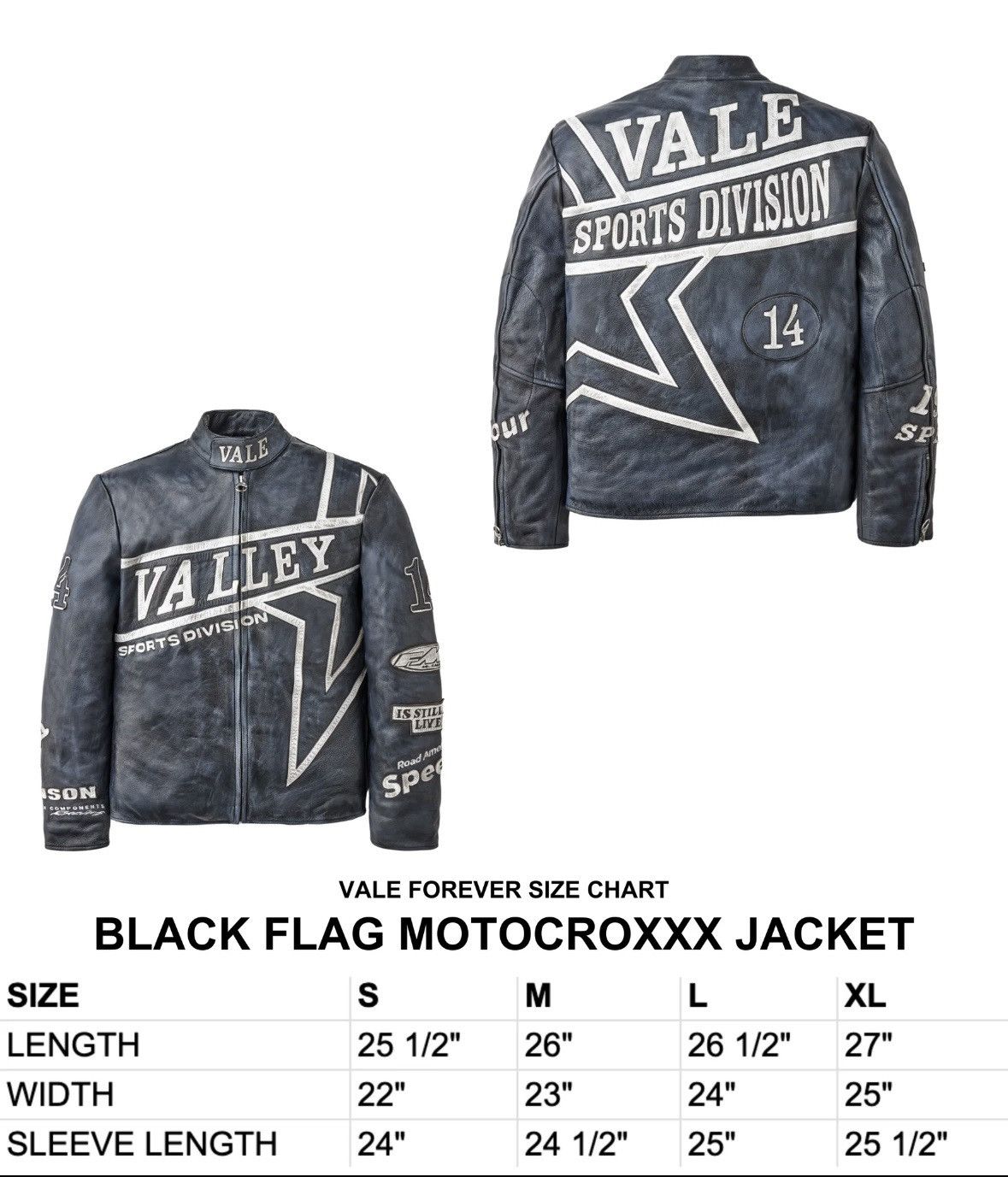 定番人気！ Vale Streetwear Lives Grailed | Jacket Motocroxxx Flag Black ジャケット・アウター