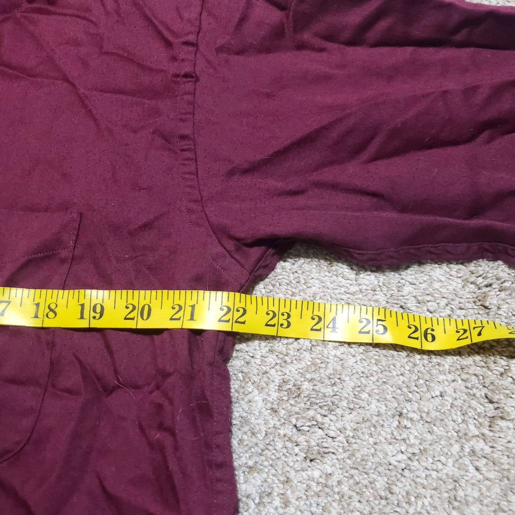 Croft & Barrow Croft & Barrow Sateen Solid Purple Long Sleeve Button Up Shirt Mens 15.5 32/33 Shirt Mens Purple Long Sleeve Button-Up, Croft & Barrow, 15.5, 32/33 Size US L / EU 52-54 / 3 - 5 Thumbnail