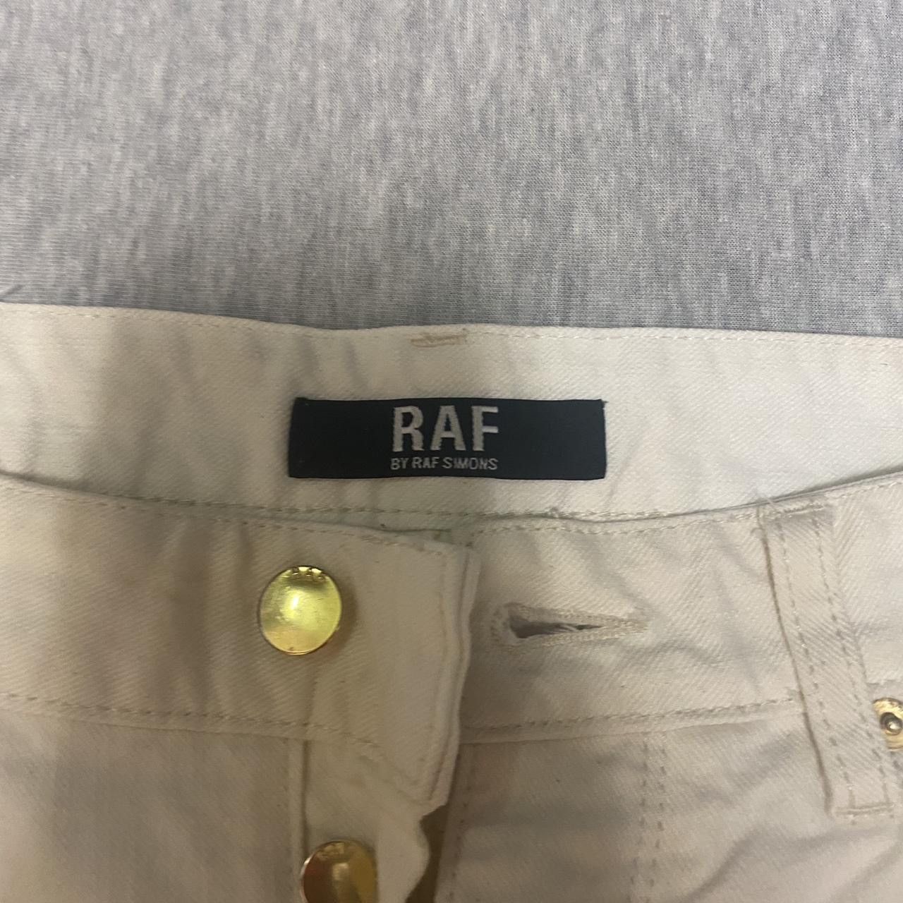 Raf by Raf Simons Raf Simons white denim Size US 31 - 2 Thumbnail