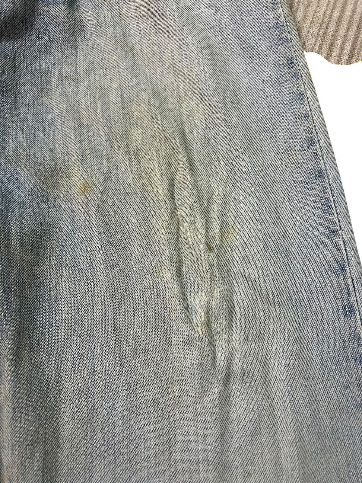 Edwin Vintage Edwin Baggy Distressed Faded Dirty Jean Very Rare Size US 30 / EU 46 - 7 Thumbnail
