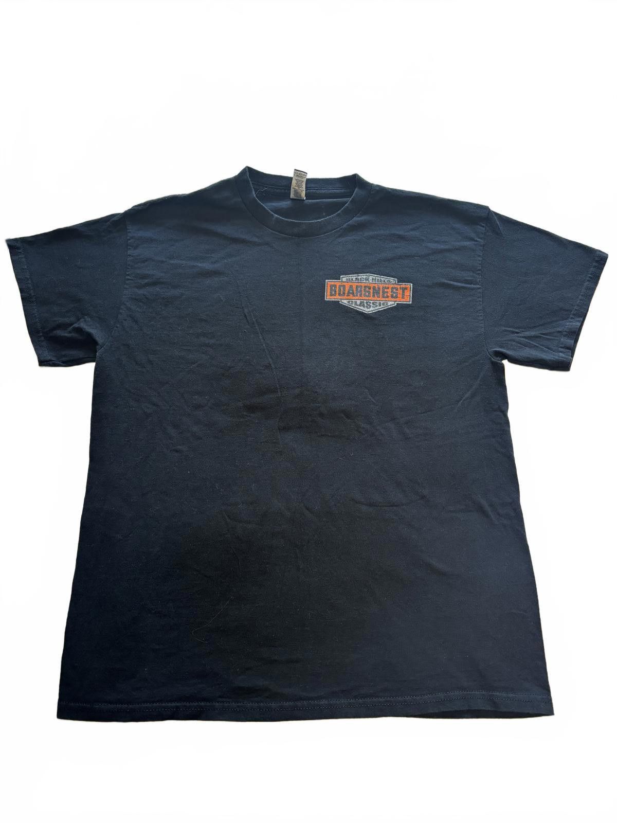 Unknown London Black Boarsnest Vintage Graphic Tee - Classic Size US L / EU 52-54 / 3 - 1 Thumbnail