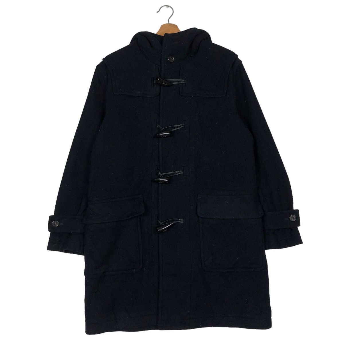 JW Anderson 🔥Vtg Wool Jacket Blanket Tartan Design Uniqlo J.W.Anderson Size US S / EU 44-46 / 1 - 11 Thumbnail
