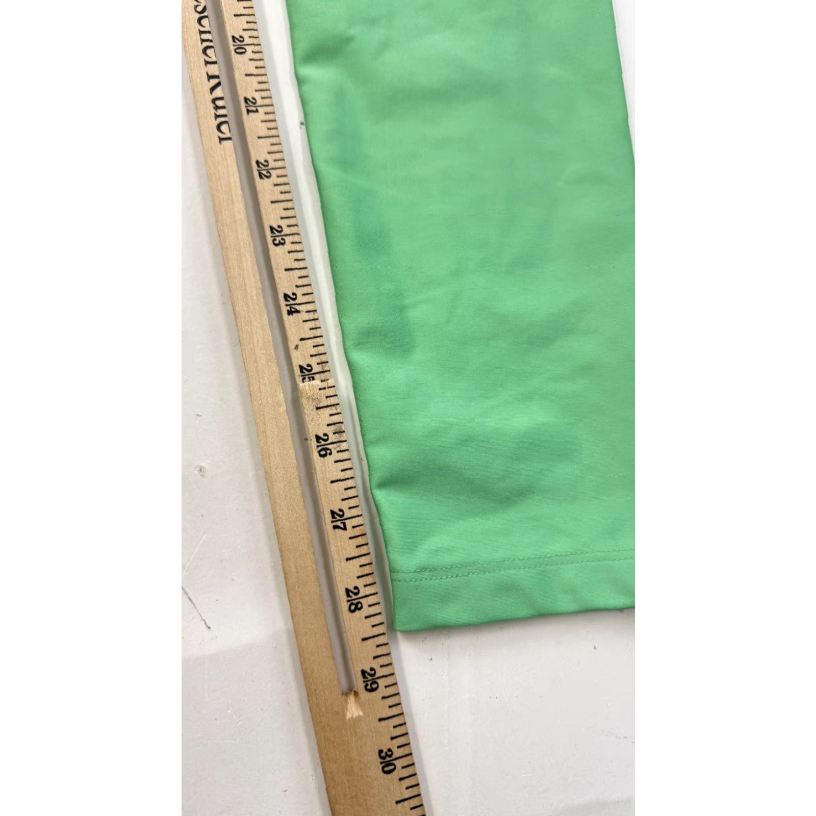 Vintage VINTAGE Year Of Ours Leggings Womens Medium Green Football Lace Up High Rise Yoga Gym Size 32" / US 10 / IT 46 - 5 Thumbnail
