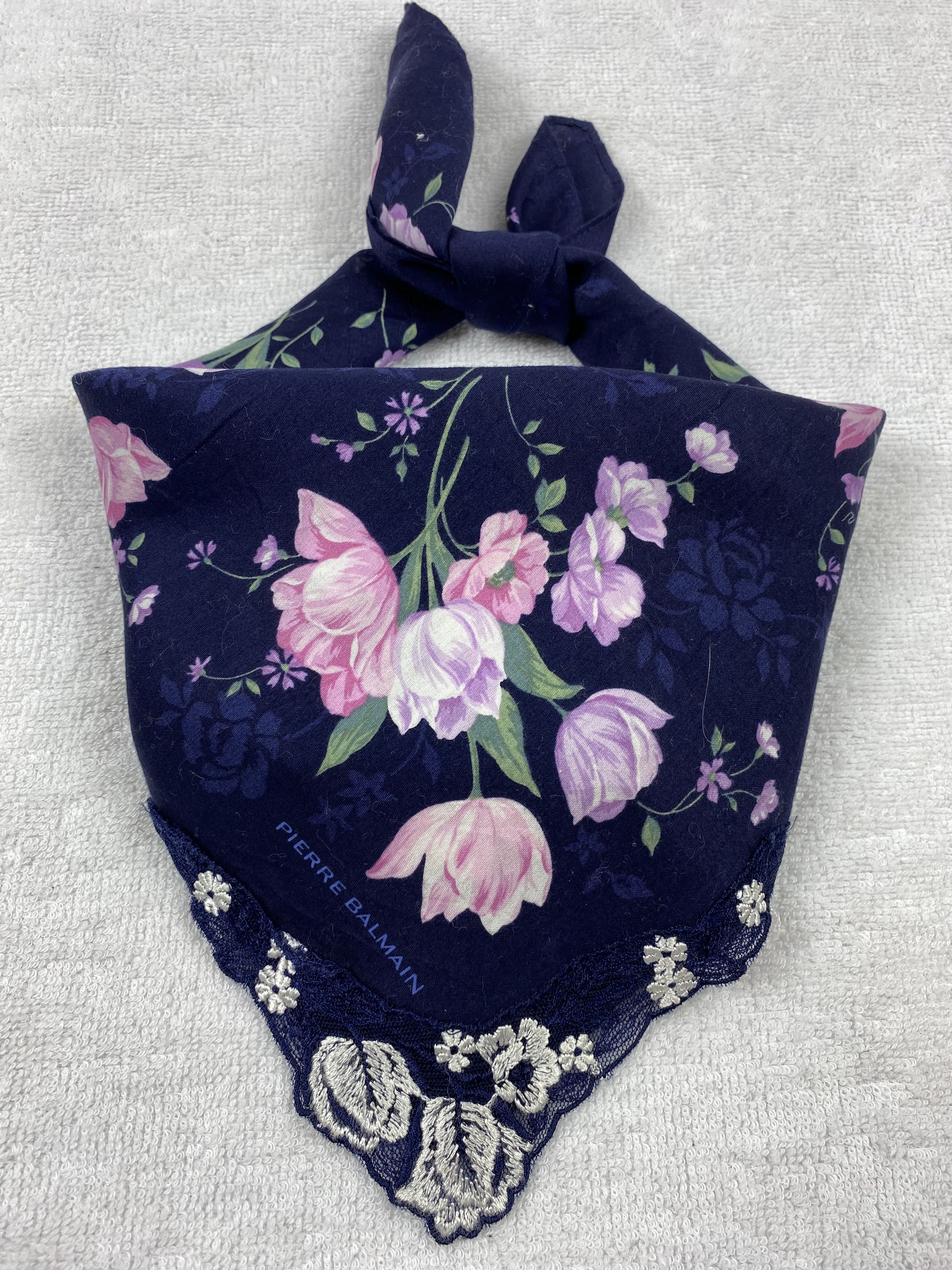 Pierre Balmain × Vintage Pierre Balmain Handkerchief / Bandana / Neckerchief Size ONE SIZE - 2 Thumbnail