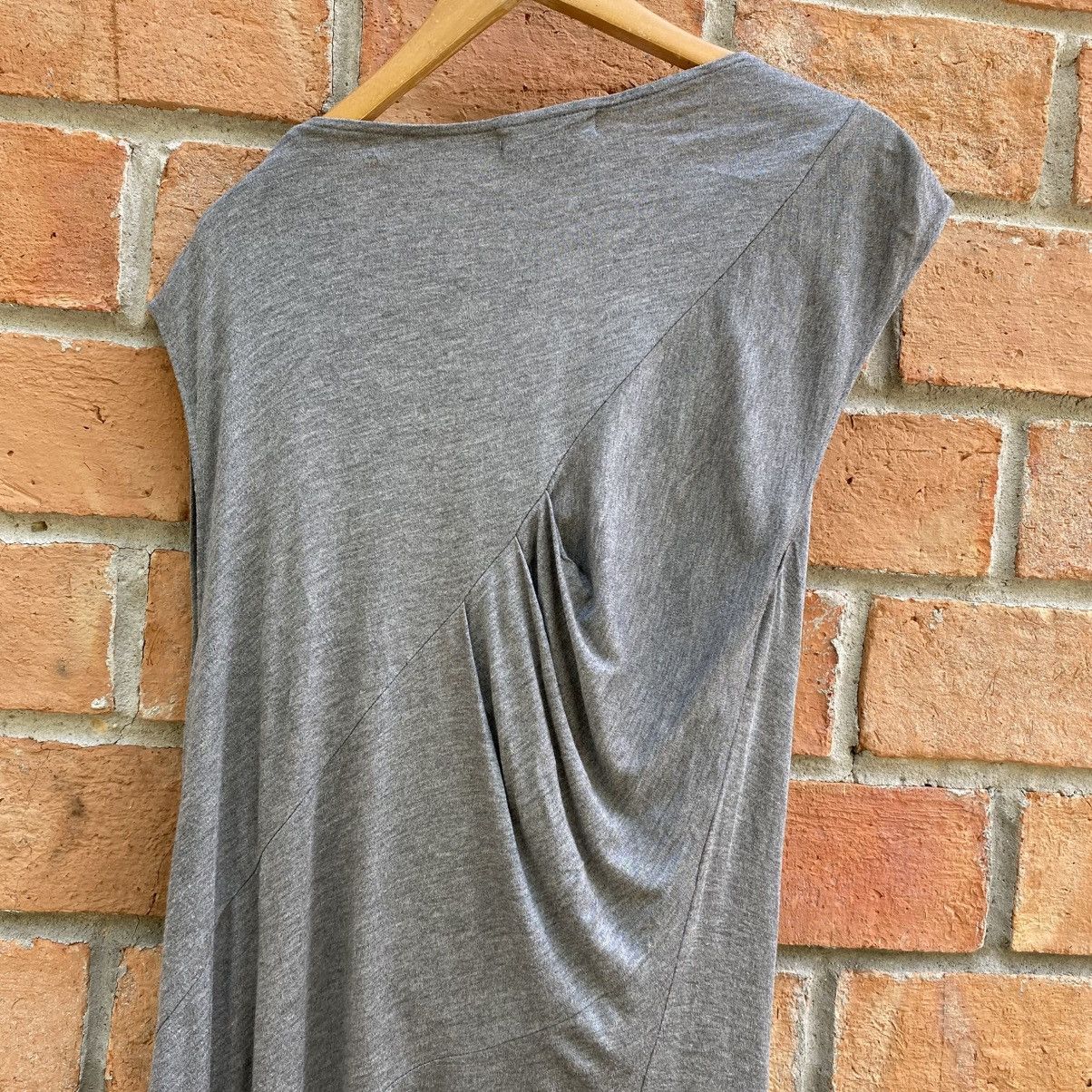 ATSURO TAYAMA A/T ATSURO TAYAMA Light Gray Panel Zip Dress Size S / US 4 / IT 40 - 11 Thumbnail