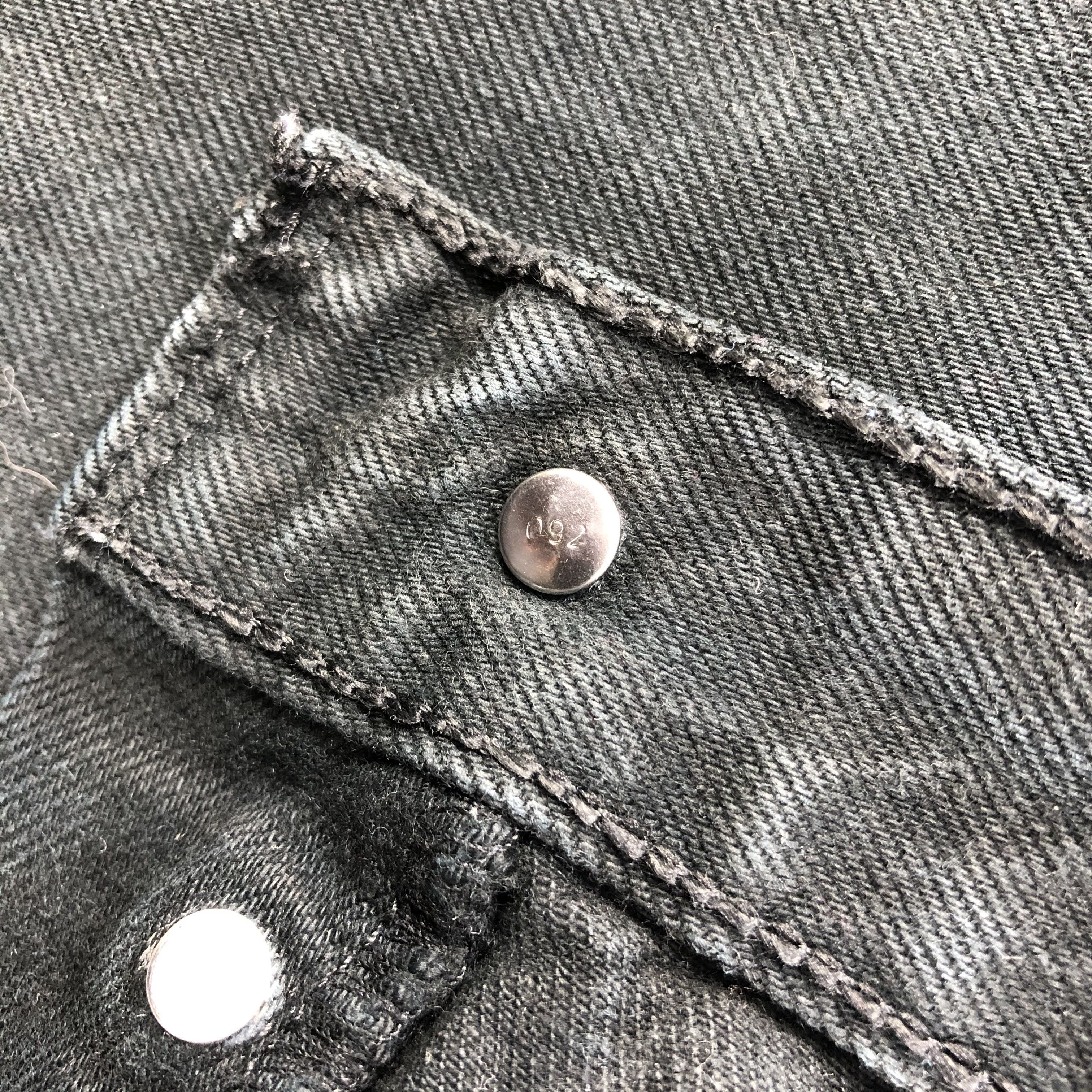 Levi's Vintage Levis 501 Faded Black Jeans-JM2096 Size US 40 / EU 56 - 10 Thumbnail