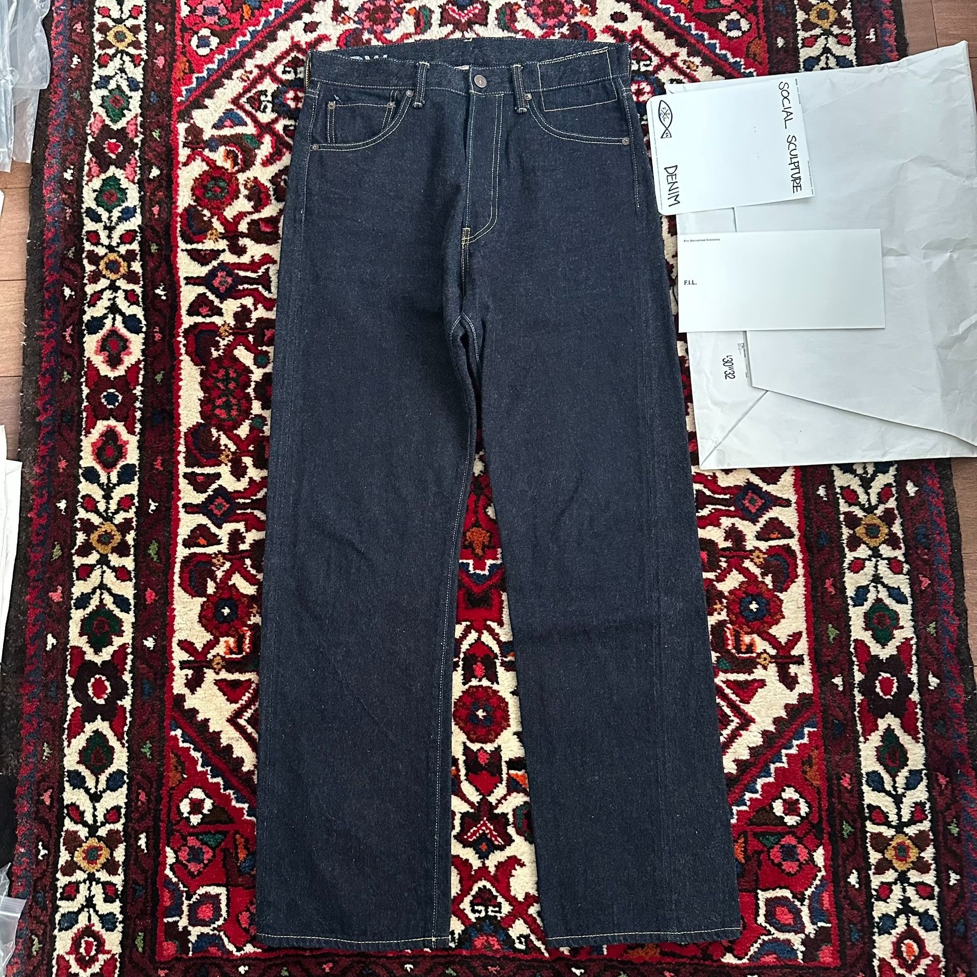 Visvim visvim 23ss raw denim w32l30 Size US 32 / EU 48 - 1 Thumbnail