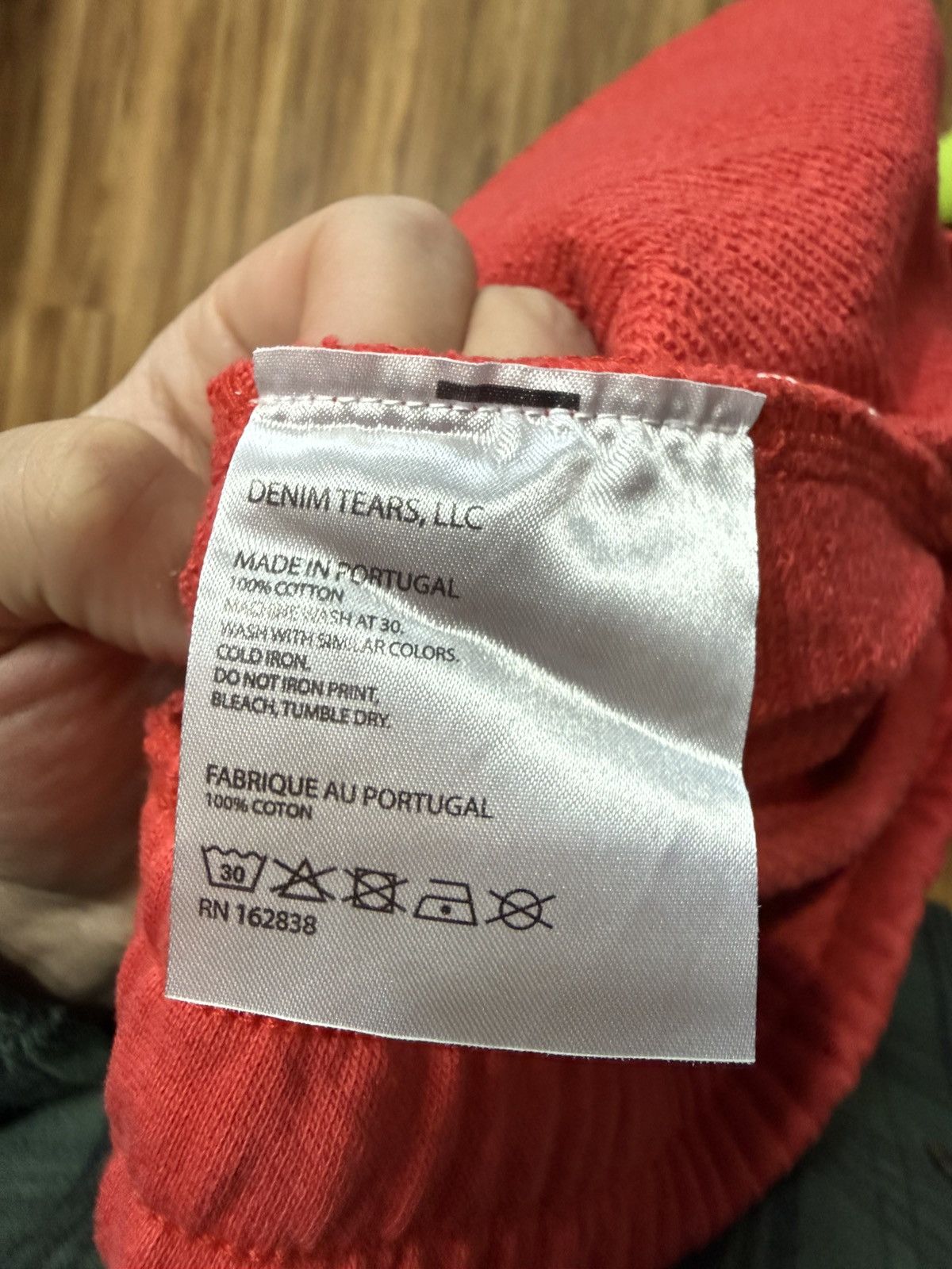 DENIM TEARS DENIM TEARS WREATH SWEATPANTS Size US 36 / EU 52 - 4 Thumbnail