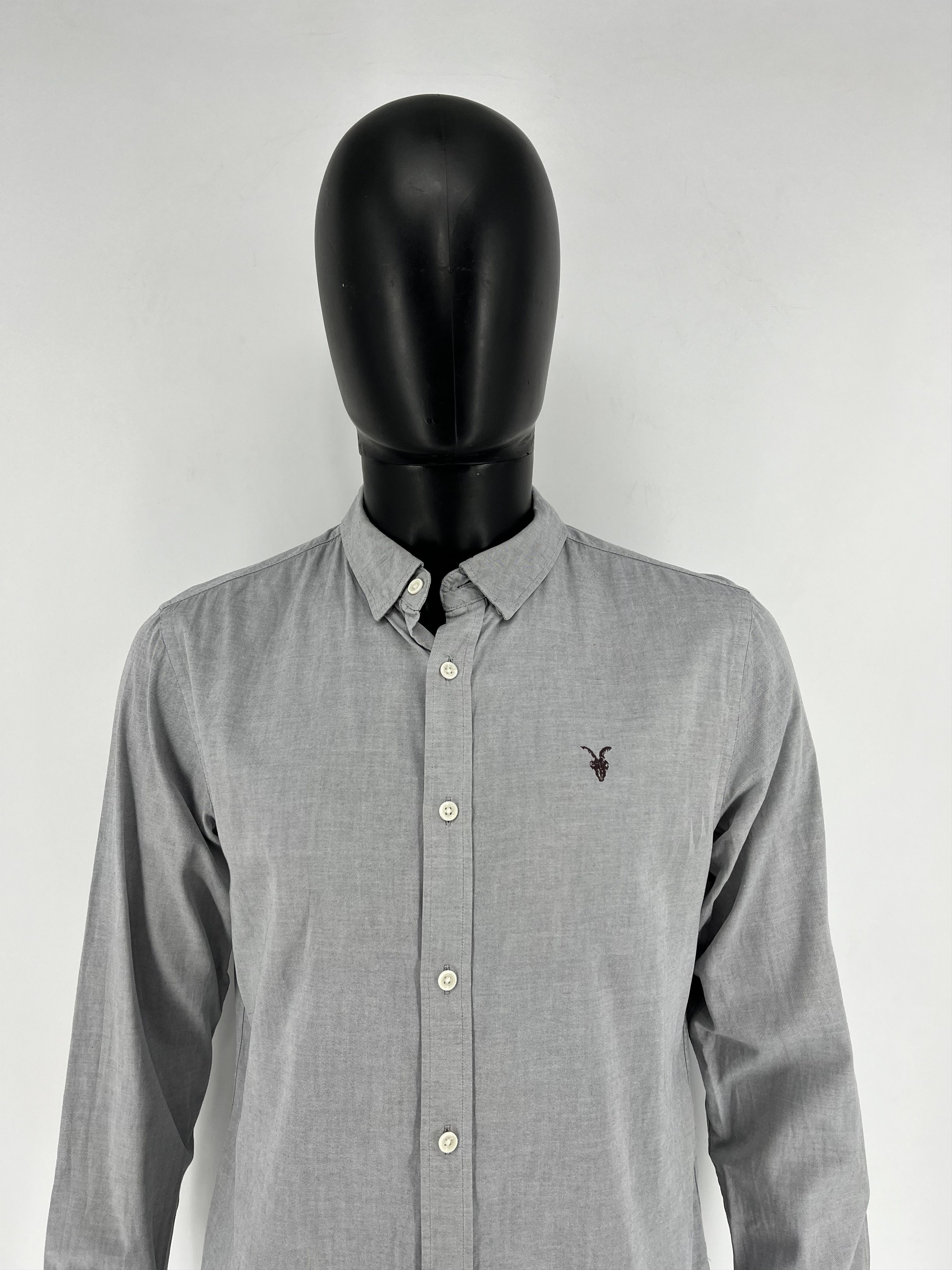 Allsaints Allsaints Shirts Button Up Streetwear Y2k Style Size M Size US M / EU 48-50 / 2 - 1 Thumbnail