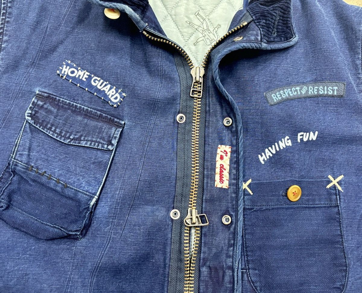 Porter Classic Porter Classic M65 Jacket Boro/Indigo Size US S / EU 44-46 / 1 - 7 Thumbnail