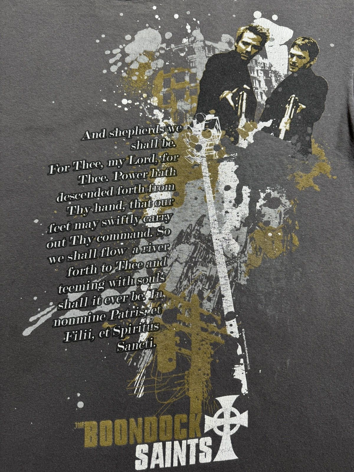 Vintage 1999 The Boondock saints action thriller movie promo tee y2k Size US XL / EU 56 / 4 - 2 Thumbnail