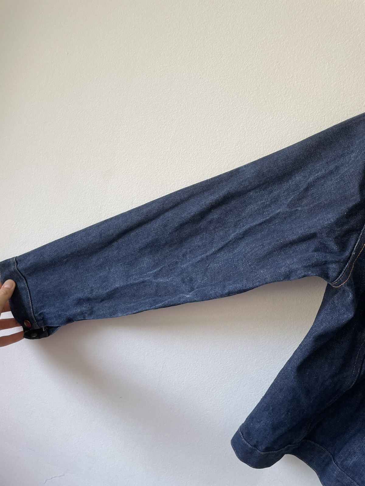 Vintage Vintage 60s Big Yank Western Style Sanforized Denim Jacket Size US L / EU 52-54 / 3 - 12 Thumbnail