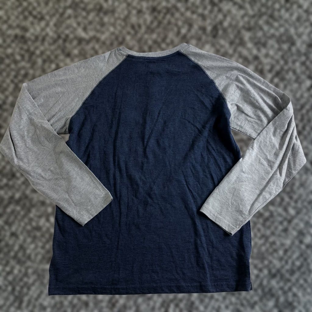 Vintage VINTAGE Clearwater Outfitters Blue Grey Size Medium Henley Shirt Size US M / EU 48-50 / 2 - 1 Thumbnail