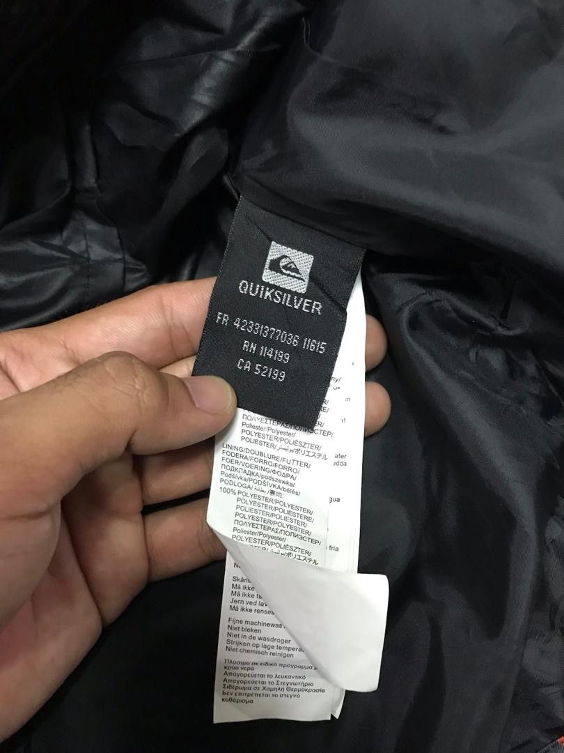 Quiksilver × Vintage STEAL💥RARE DESIGN Quicksilver Boxy Winter Jacket Size US S / EU 44-46 / 1 - 22 Thumbnail