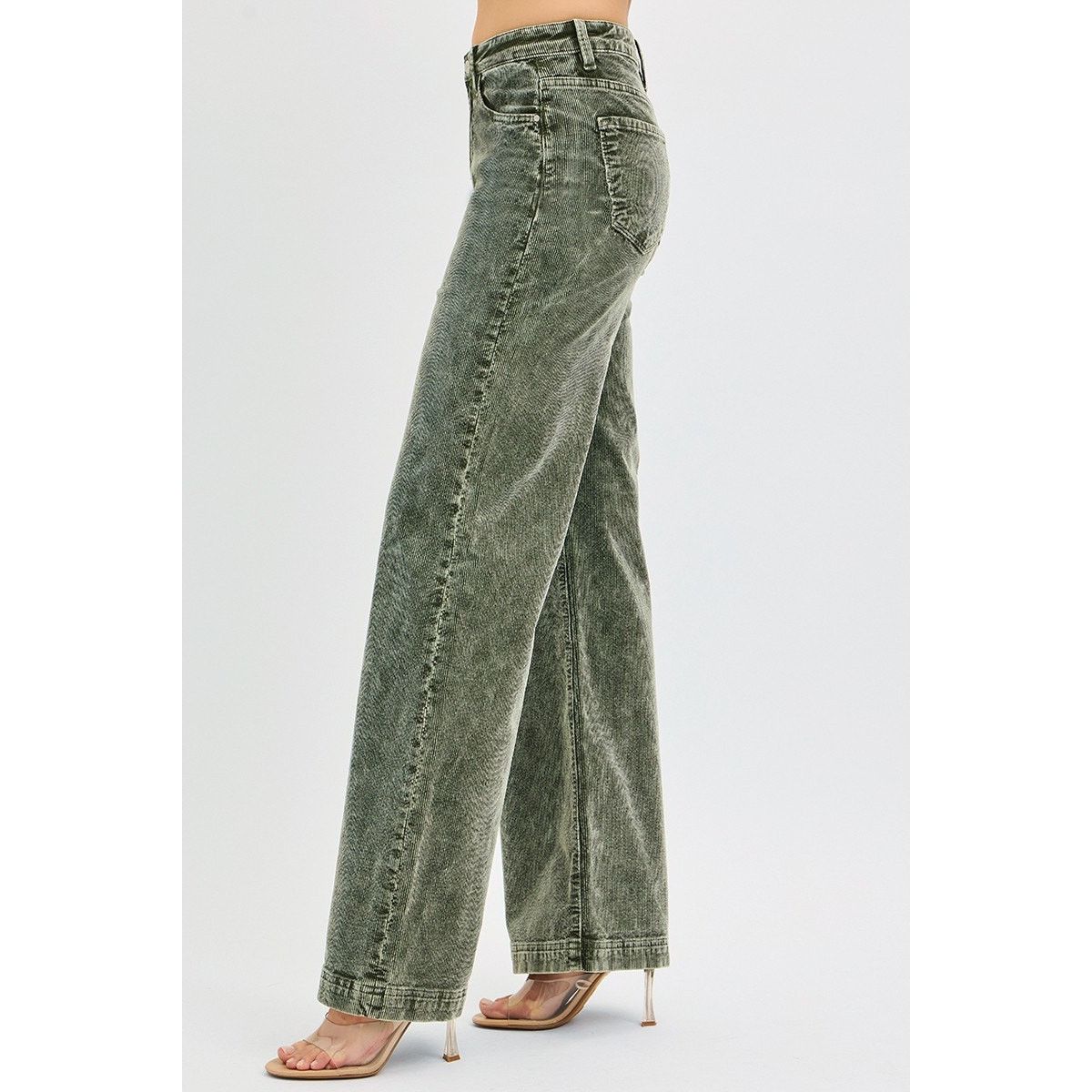 Other RISEN High Rise Wide Leg Corduroy Jeans - Plus Size 2XL Size 36" / US 14 / IT 50 - 4 Thumbnail