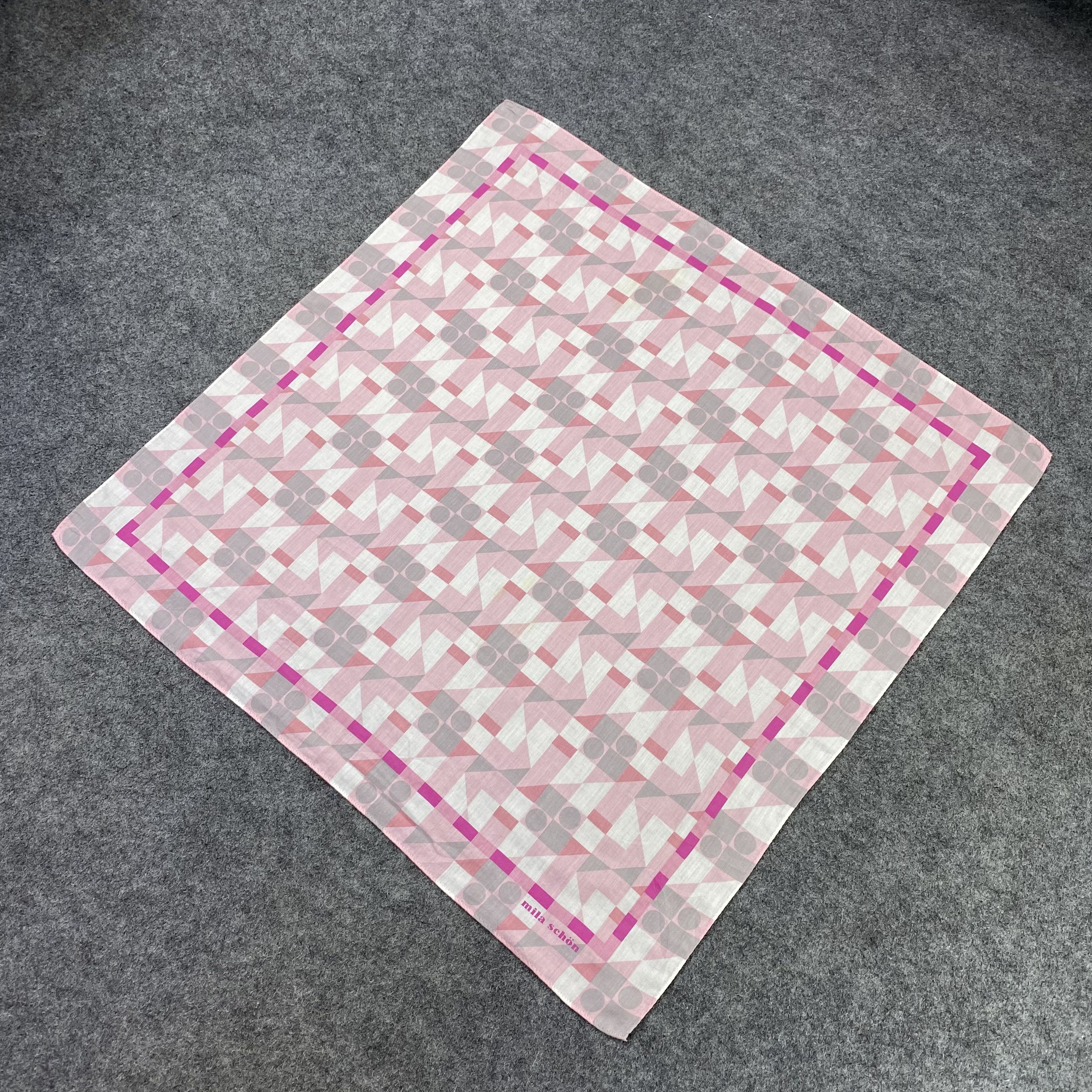 Mila Schon Mila Schon Handkerchief Neckerchief Bandana-B2002 Size ONE SIZE - 4 Thumbnail