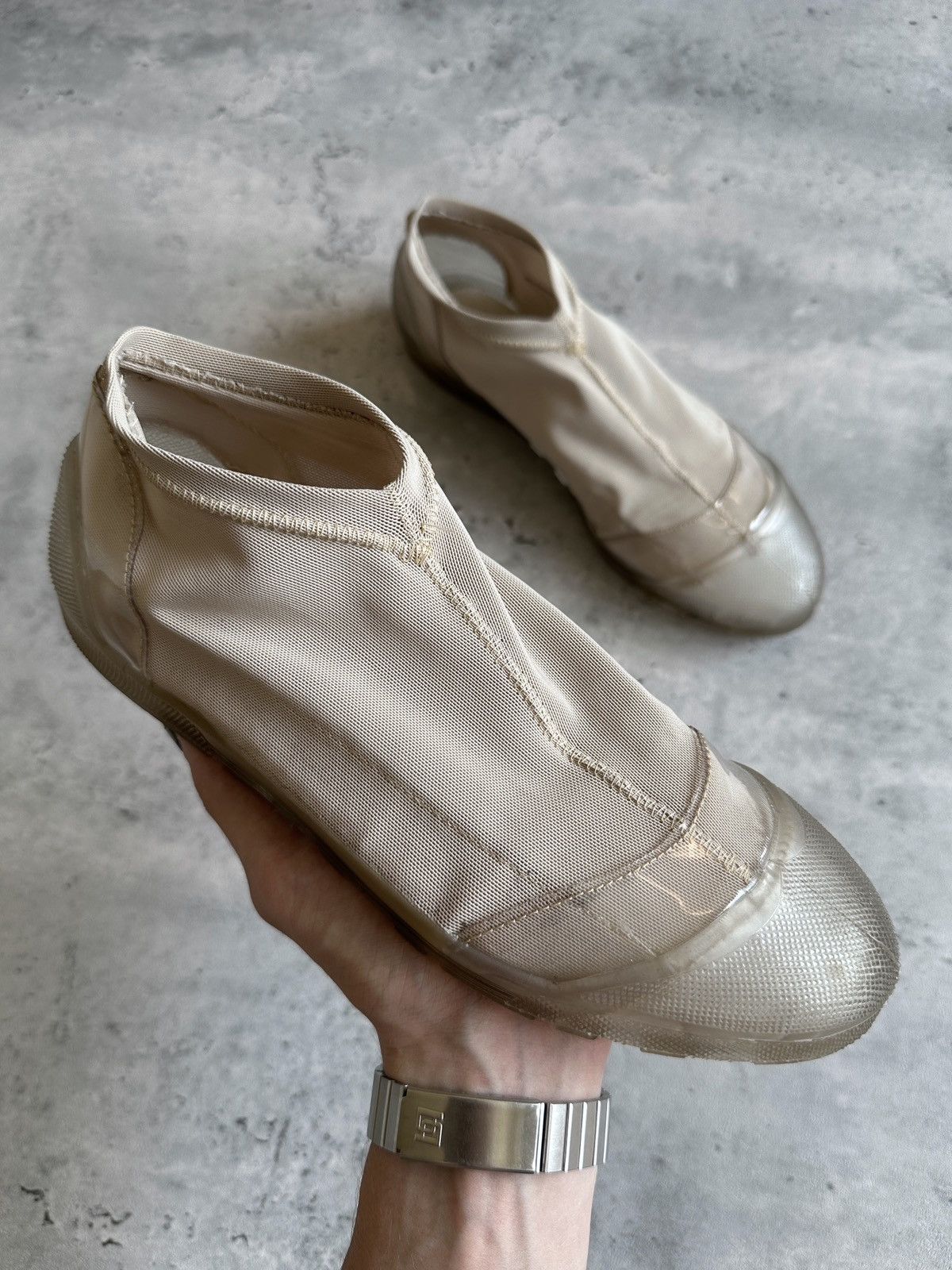 Pleats Please Issey Miyake MESH FLATS Size US 10 / IT 40 - 1 Thumbnail