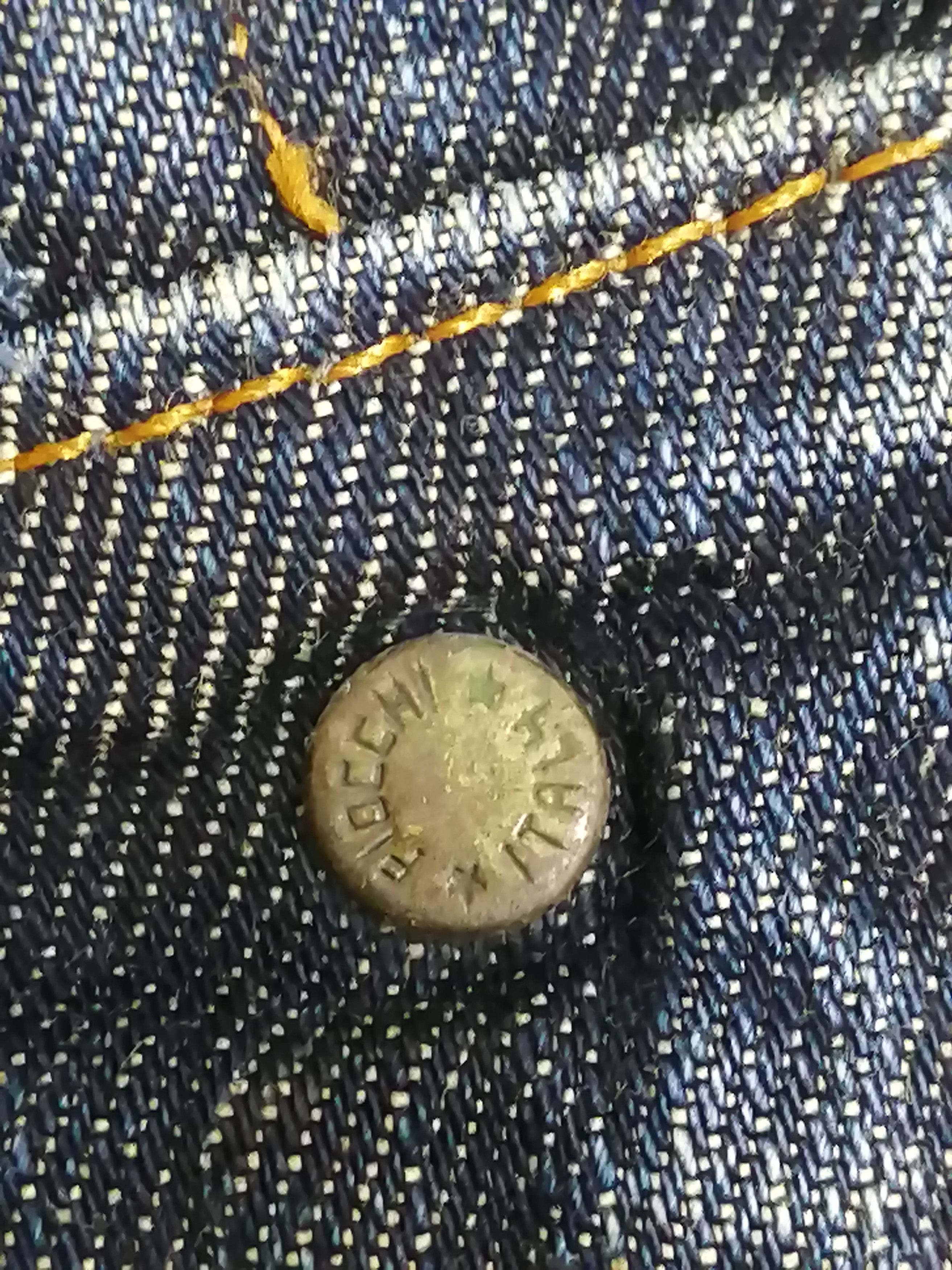 Iceberg Rare Vtg ICEBERG with diamond patch & flower embroidered Size US 28 / EU 44 - 16 Thumbnail