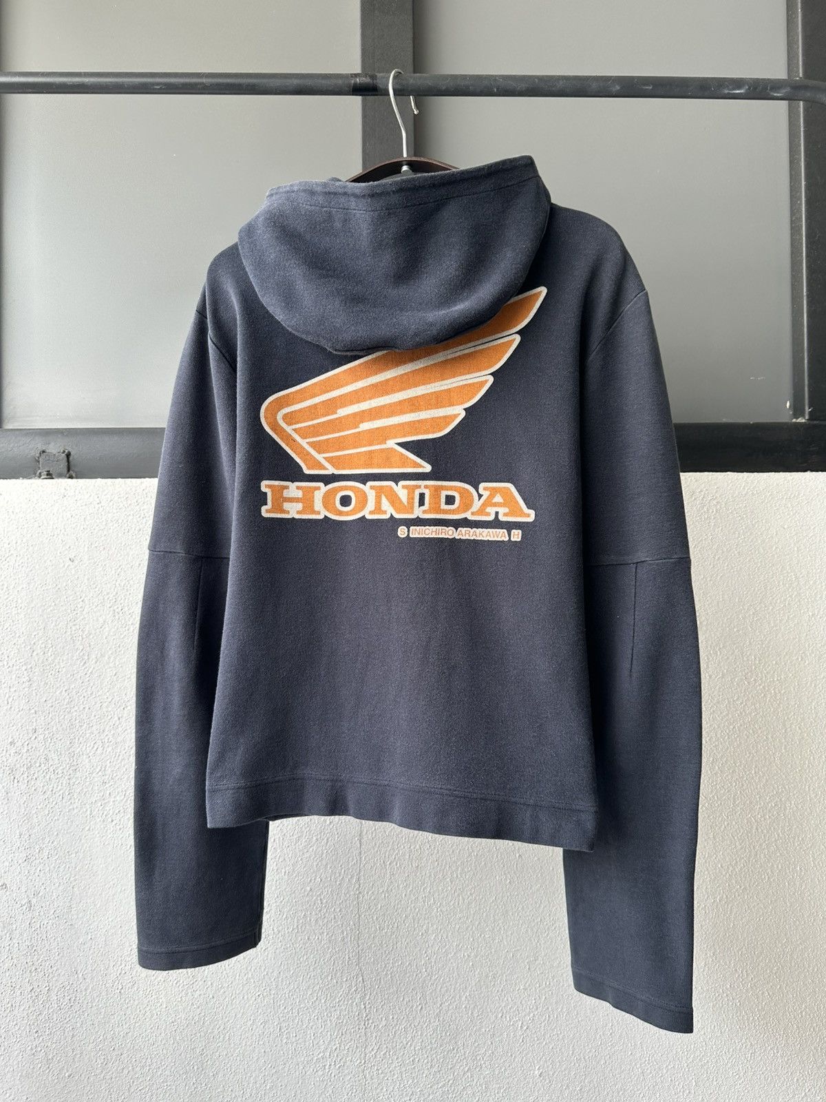 SHINICHIRO ARAKAWA 00’s Shinichiro Arakawa x Honda zipper hoodie Size US M / EU 48-50 / 2 - 14 Thumbnail