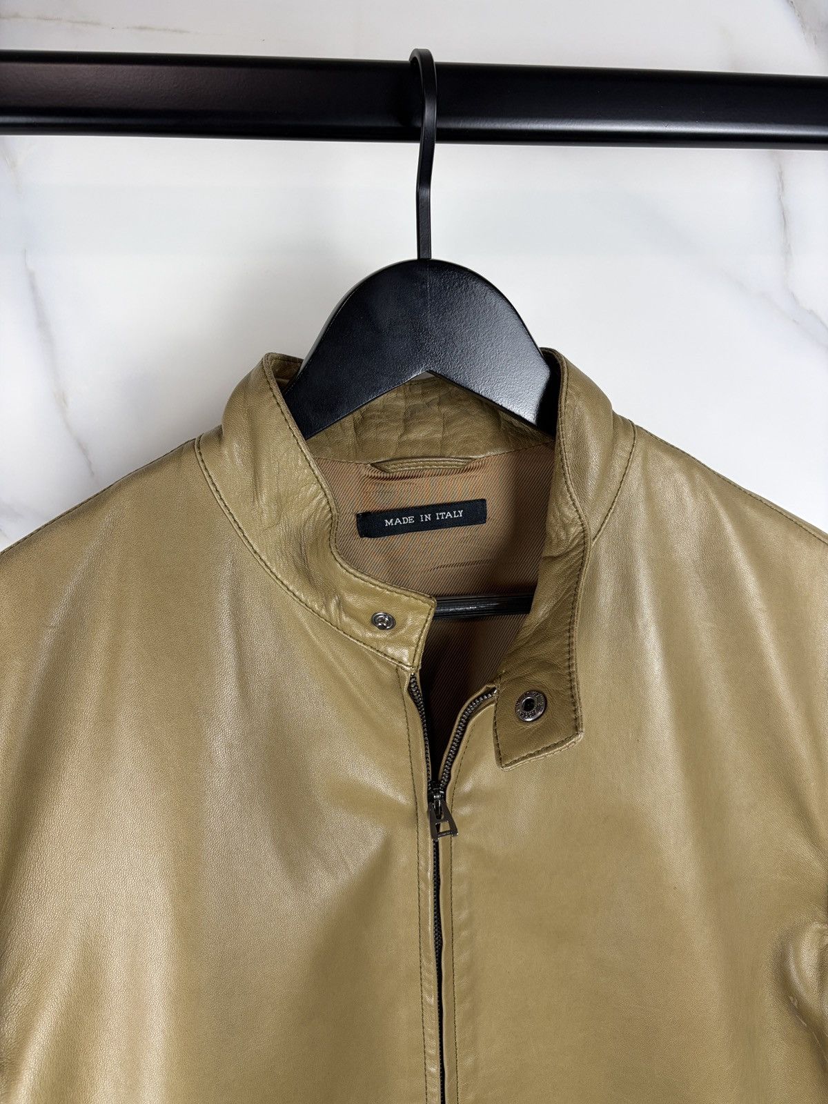 Gucci Gucci Tom Ford Double Zip Buckled Moto Leather Jacket Size US S / EU 44-46 / 1 - 3 Thumbnail
