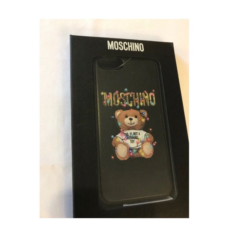 Moschino SS19 Moschino Couture Jeremy Scott TEDDY BEAR CASE iPhone 8 Size ONE SIZE - 1 Thumbnail