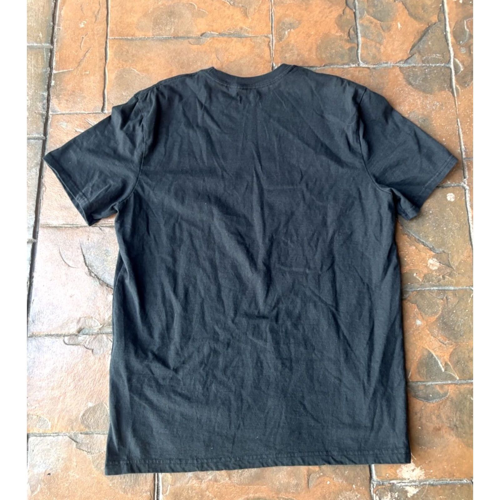Harley Davidson VINTAGE Harley-Davidson T-Shirt Skull Graphic Print Short Sleeve Black Large Mens Grunge Y2K Motorcycle Biker Logo Embroidered Knit Cotton Crew Neck Size US L / EU 52-54 / 3 - 3 Thumbnail