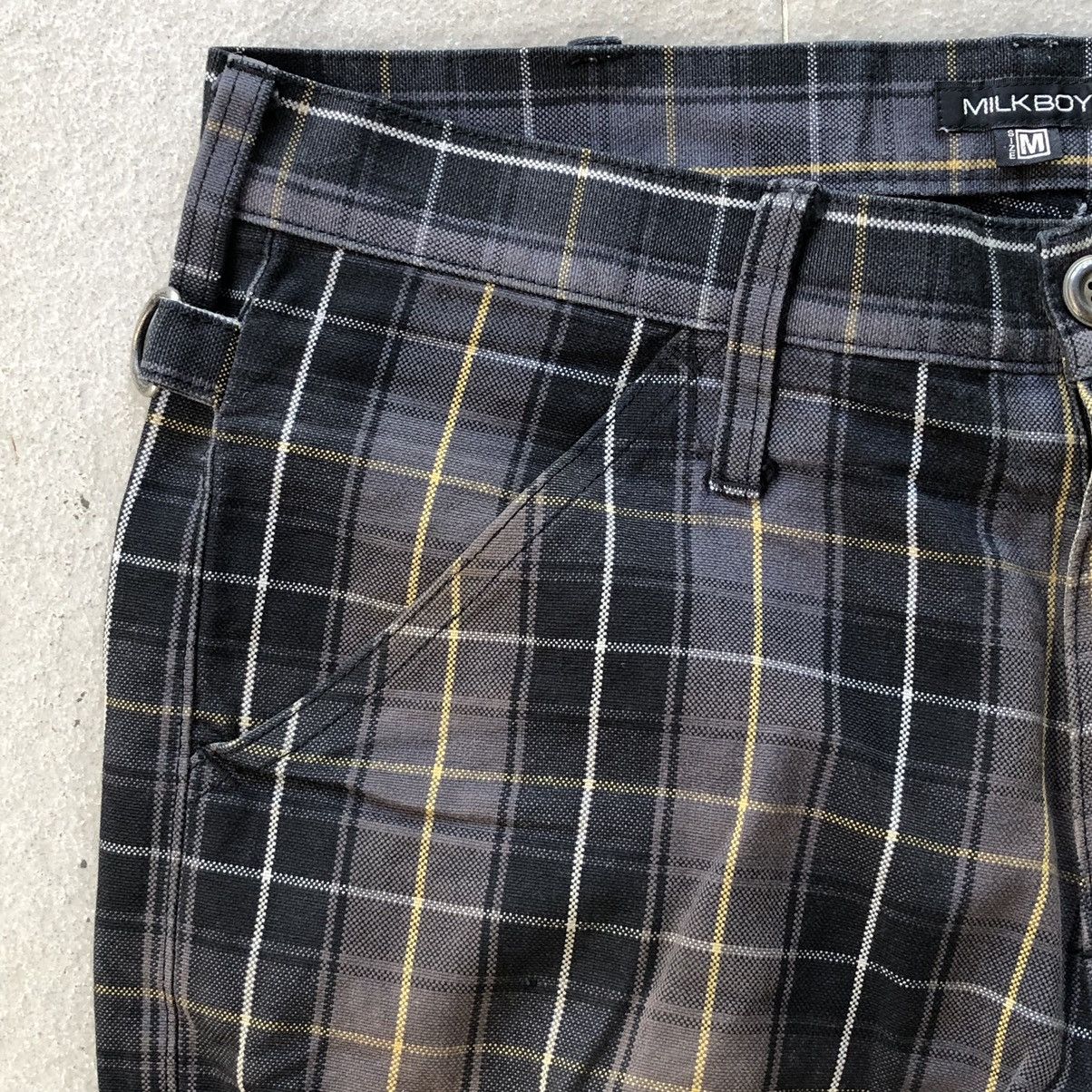 Designer × Japanese Brand Seditionaries punk tartan pants by MILKBOY Size US 32 / EU 48 - 3 Thumbnail