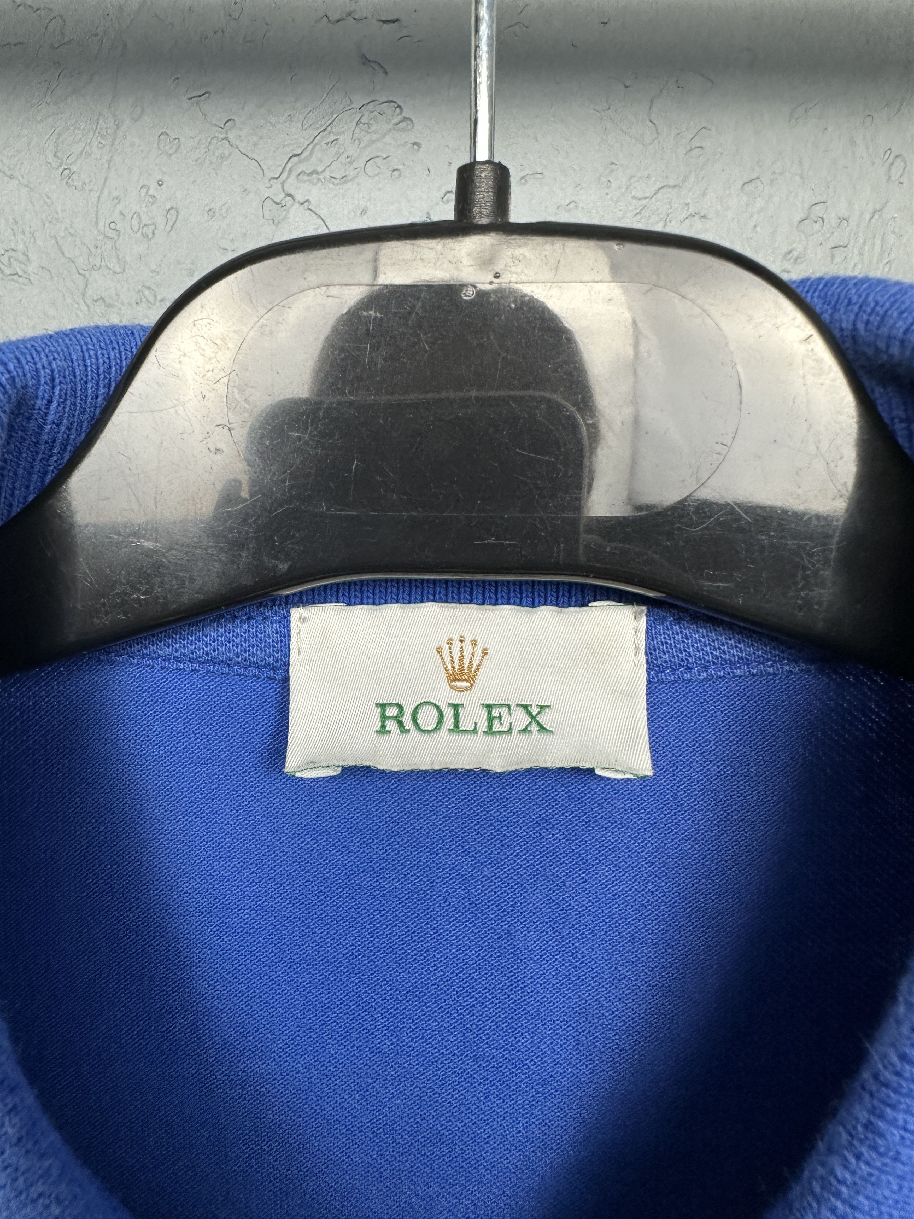 Rolex Rolex Vintage Mens Uniform Polo Shirt Size US L / EU 52-54 / 3 - 5 Thumbnail