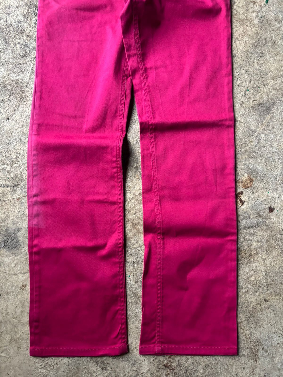 5351 POUR LES HOMMES 2000s 5351 Pour Les Hommes Faded Magenta Pants Size US 29 - 5 Thumbnail