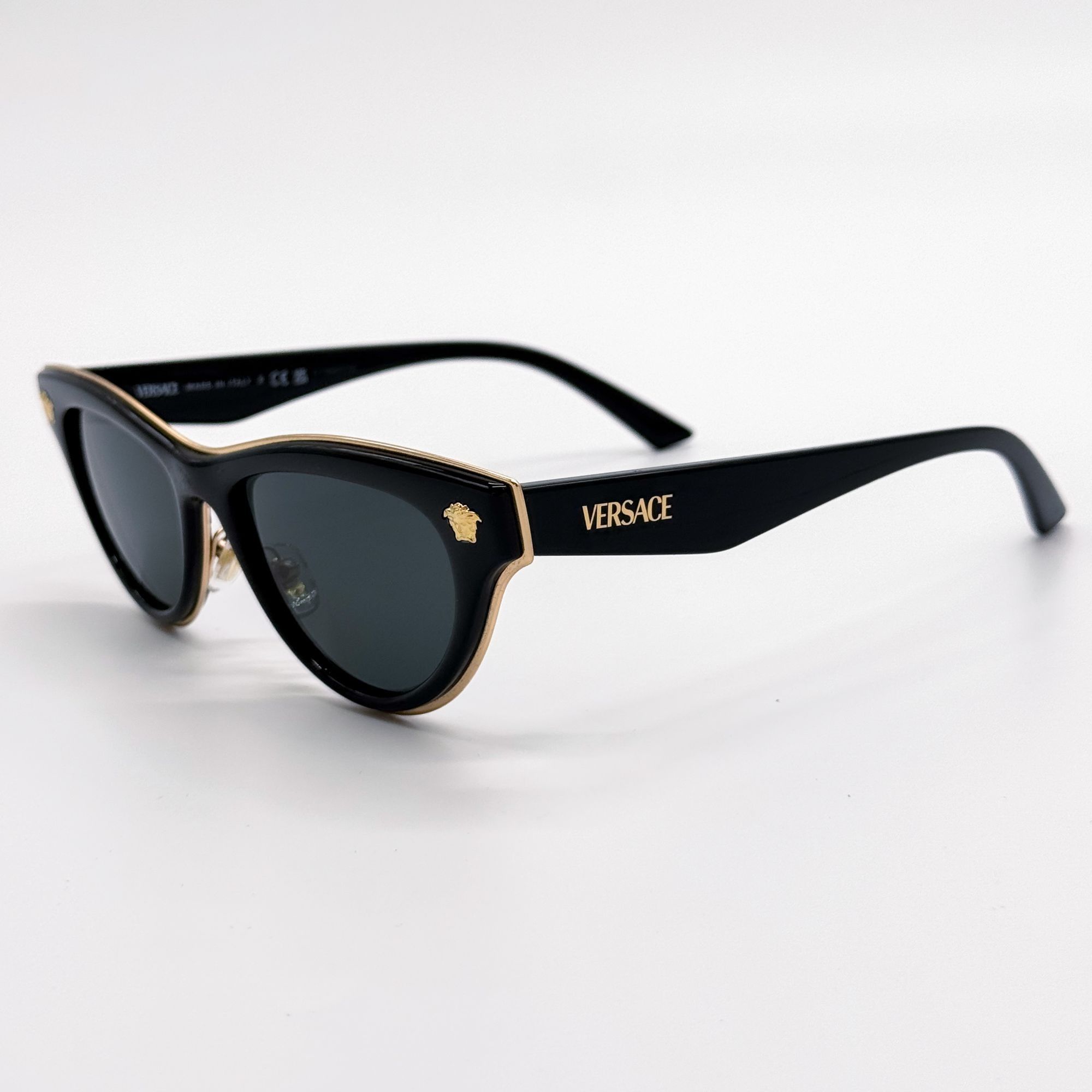 Versace NEW VERSACE SUNGLASSES VE2273 GB1/87 BLACK WOMEN MOD 2273 Size ONE SIZE - 7 Thumbnail