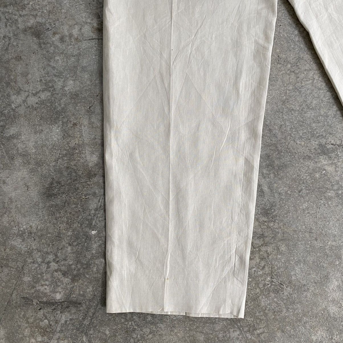 Issey Miyake 1980’s Issey Miyake Linen Pleated Baggy Trouser Pants Size US 28 / EU 44 - 7 Thumbnail
