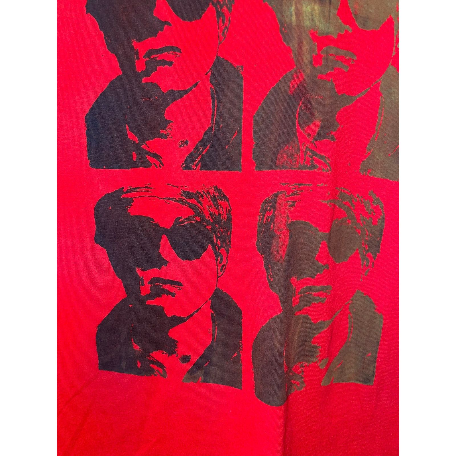 Gildan Vintage Warhol Artwork Shirt Art Artist Red Tee VTG M Medium Size US M / EU 48-50 / 2 - 4 Thumbnail