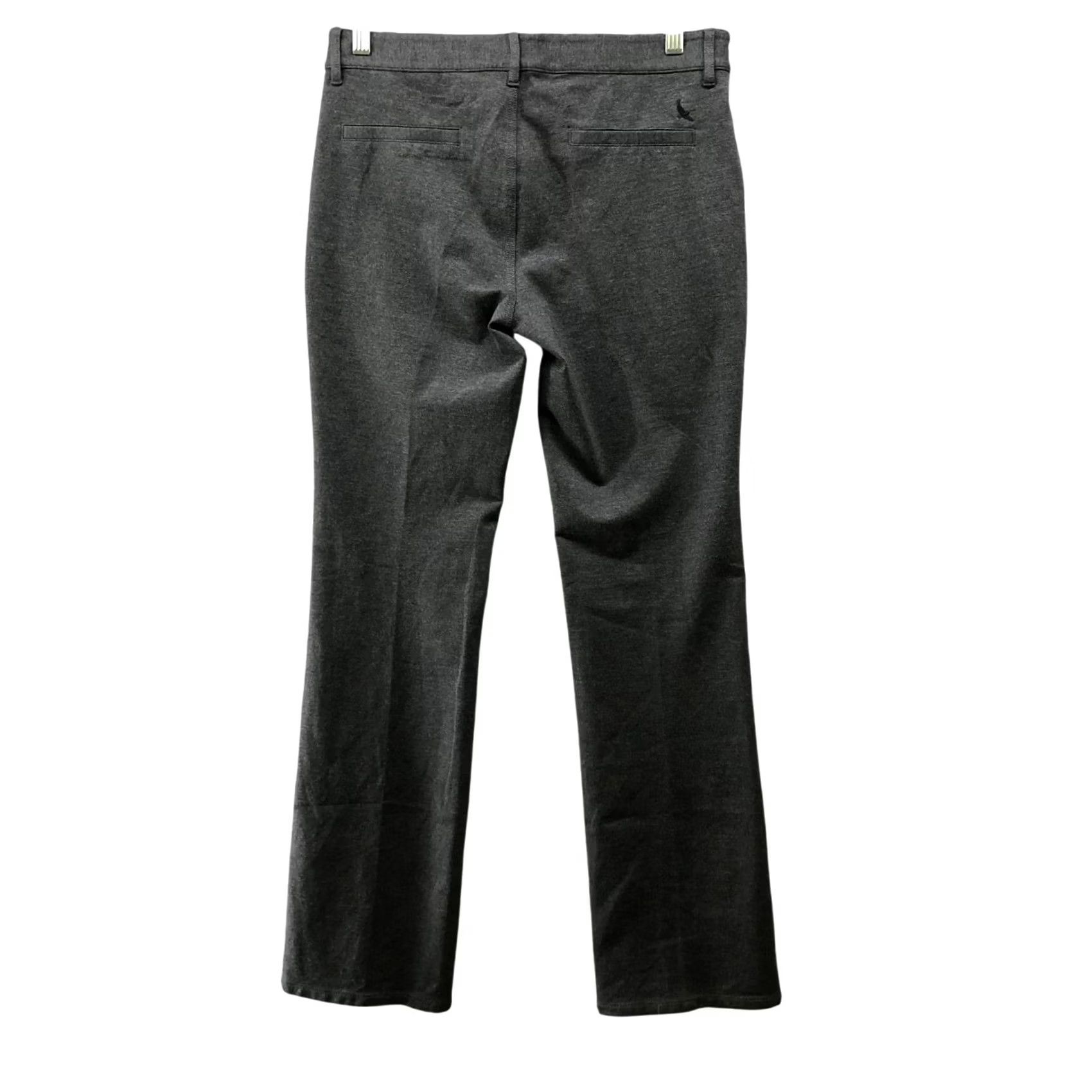 Eddie Bauer Eddie Bauer Ponte Slim Fit Pants Womens Size 8 Gray Mid Rise Performance Dress Pants Stretch Size 30" / US 8 / IT 44 - 2 Thumbnail