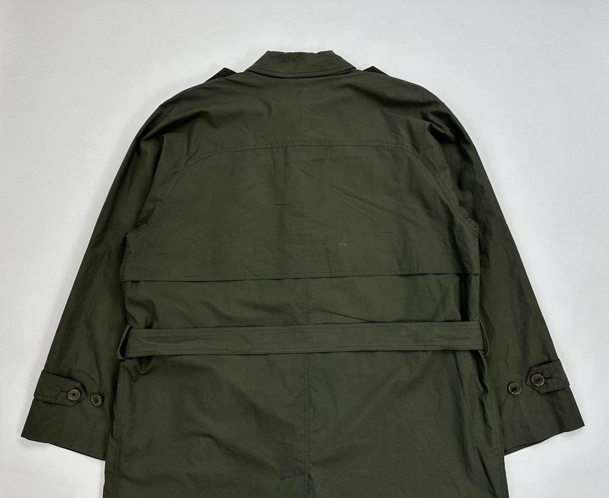 Christian Dior Monsieur Christian Dior Olive Green TrenchCoat Military Outerwear Size US L / EU 52-54 / 3 - 10 Thumbnail