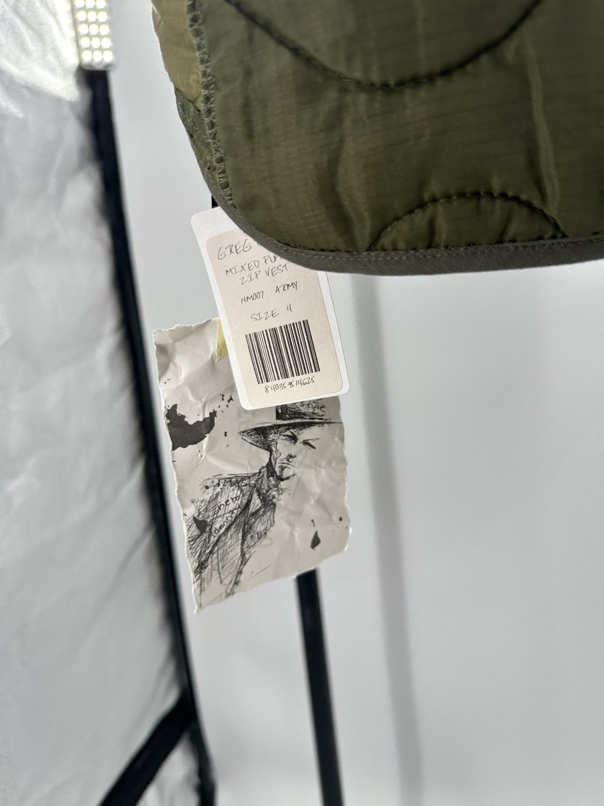 Greg Lauren Greg Lauren Scraps Vest Size US XL / EU 56 / 4 - 9 Thumbnail