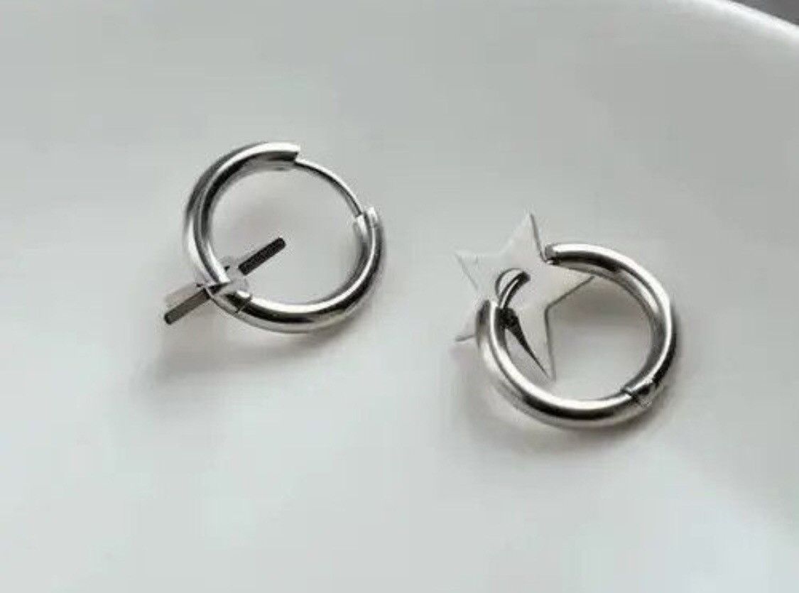 Jewelry Retro star stud earrings Size ONE SIZE - 1 Thumbnail