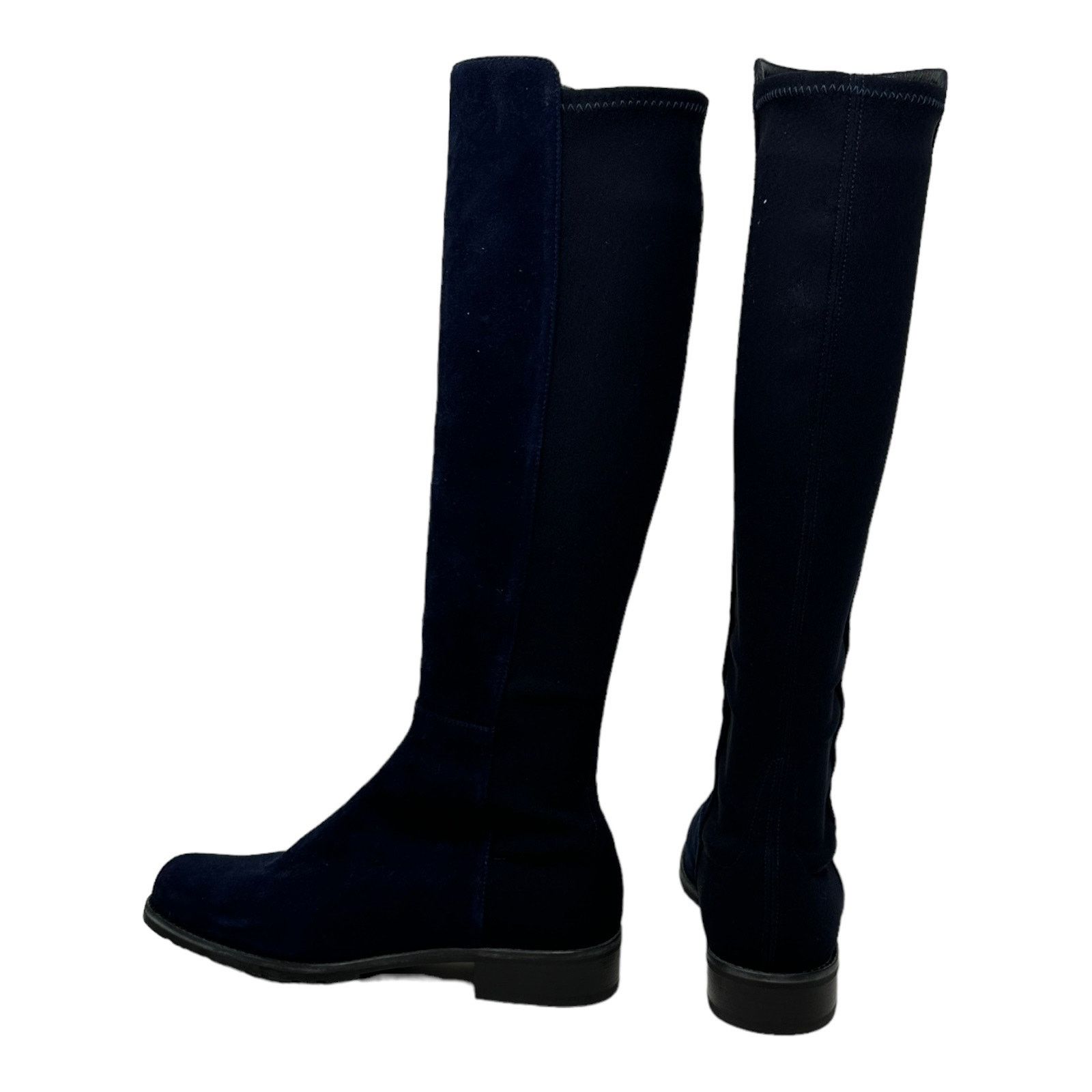 Stuart Weitzman Stuart Weitzman two tone leather knee length boots size 7M Size US 7 / IT 37 - 16 Thumbnail