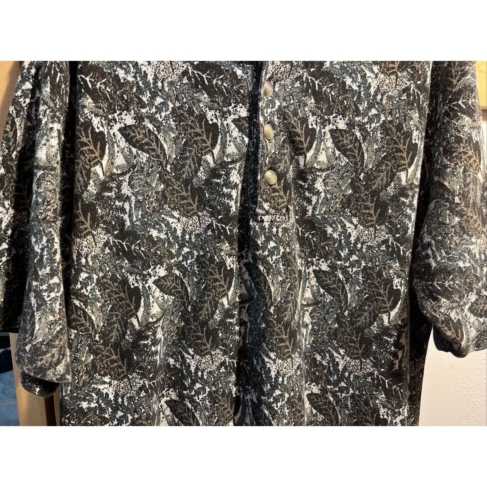 Other Arizona Jean Co. Men’s M Floral Button Cotton Hawaiian polo Size US M / EU 48-50 / 2 - 4 Thumbnail