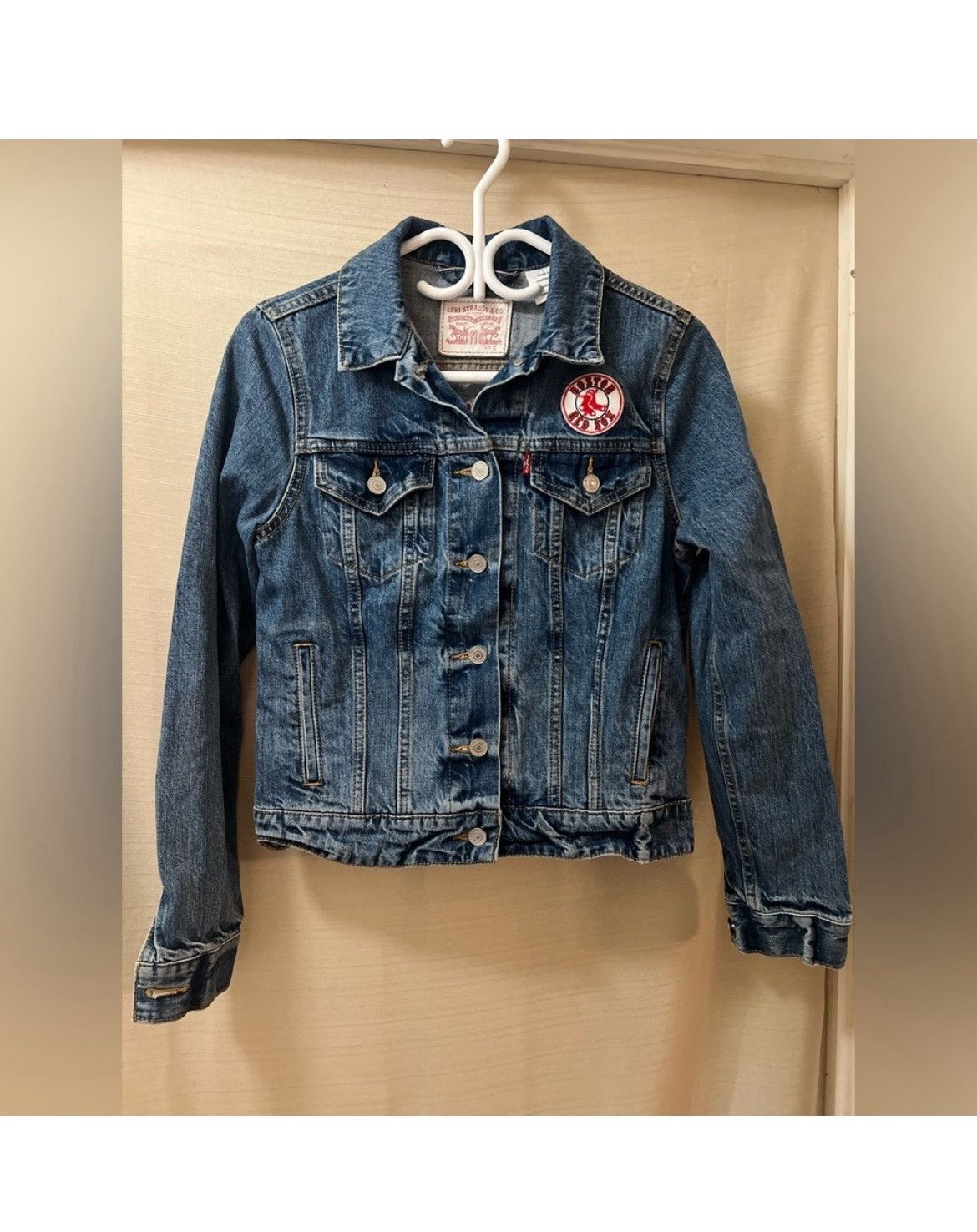 Levi's Levis boston red socks womens jacket size small Size S / US 4 / IT 40 - 1 Thumbnail