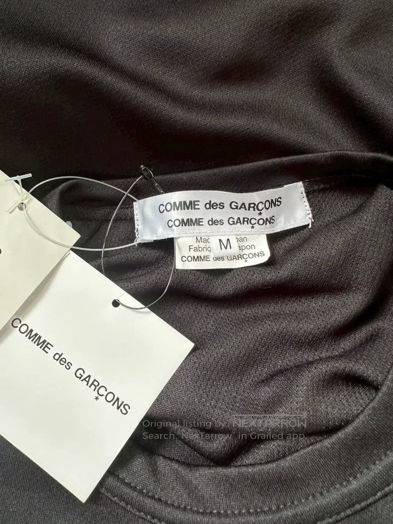 Comme des Garcons Comme Des Garcons Black pleated long sleeve top Size M / US 6-8 / IT 42-44 - 6 Thumbnail