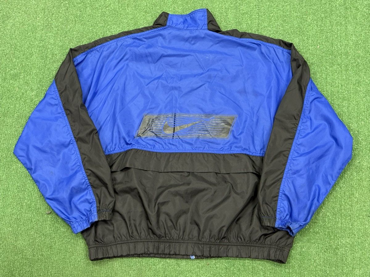 Nike Vintage 90s Nike White Tag Windbreaker Jacket Size US L / EU 52-54 / 3 - 2 Thumbnail