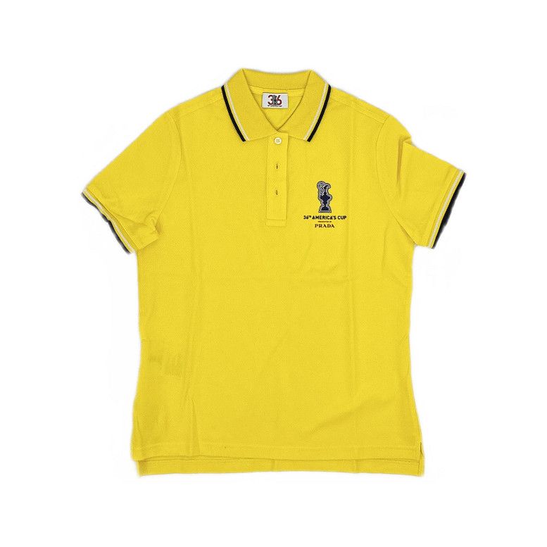 Prada Casual Fashion Yellow Short Sleeve Polo-2506