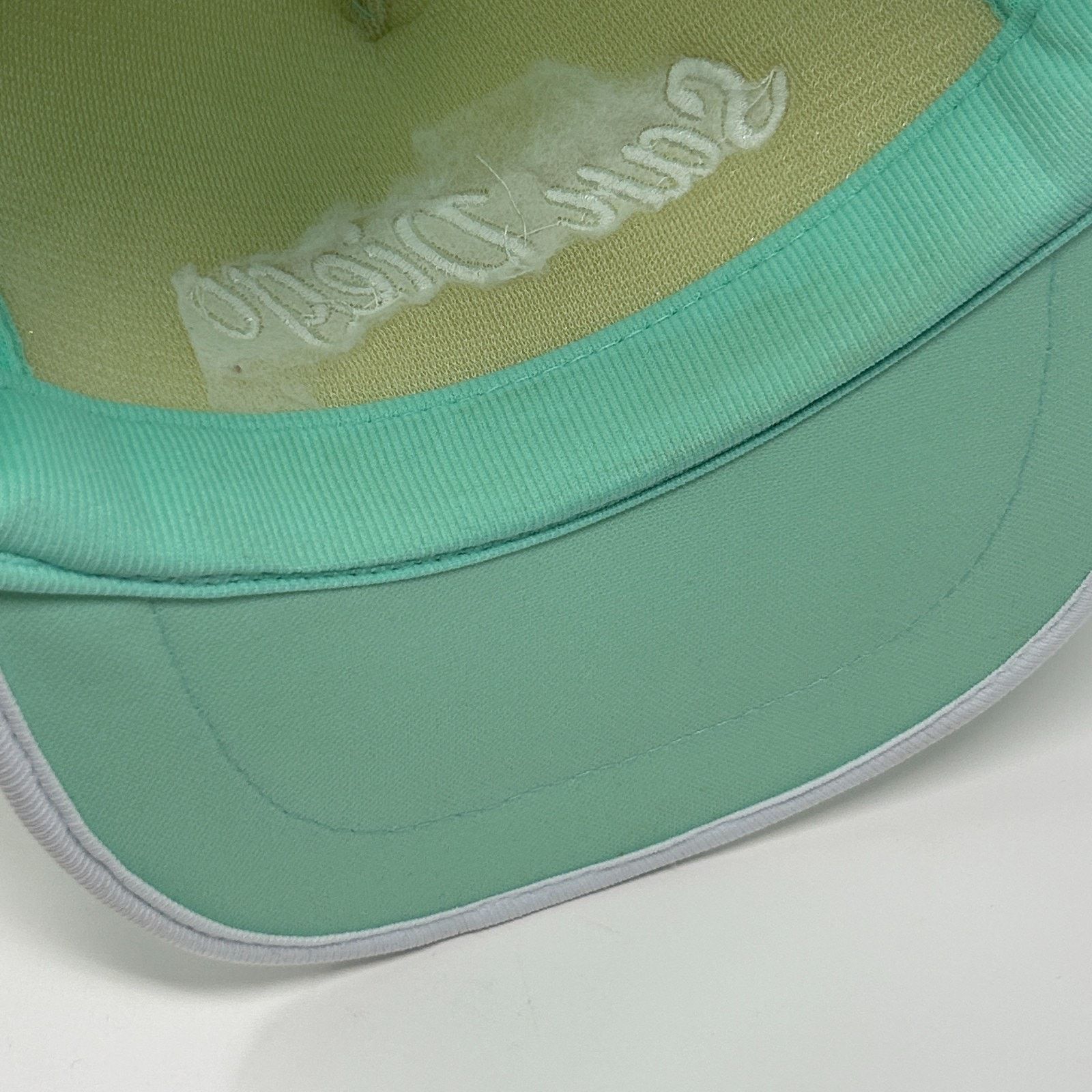 Vintage Vintage San Diego 3 Stripe Trucker Hat Cap Green 80s Size ONE SIZE - 5 Thumbnail