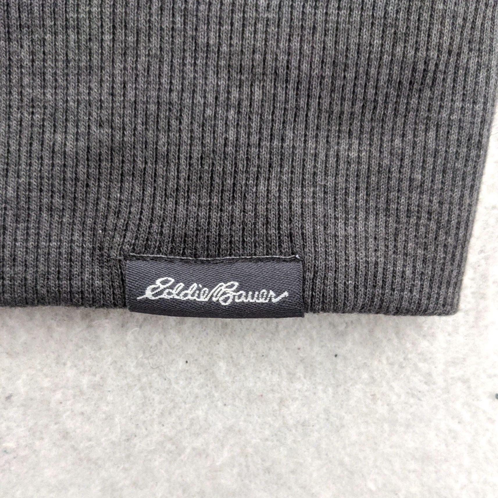 Eddie Bauer VINTAGE Eddie Bauer Fleece Mens Large Crew Neck Sweater Blue Gray NWT Pullover Long Sleeve Shirt Men L Eddie Bauer Size US L / EU 52-54 / 3 - 3 Thumbnail